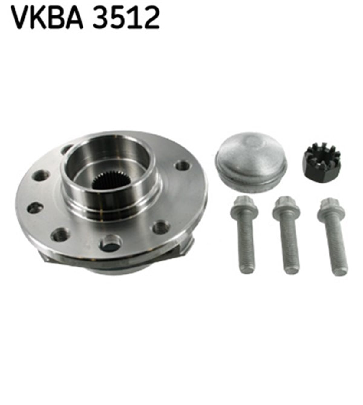 ASTRAÖN TEKER KİTİ ASTRA G 1.8 16V-2.0 16V-2.2 16V 98-05 -ZAFIRA 1.6-1.8-1.8 16V-2.2 16V ABS SİZ SKF VKBA3512SKFSKF VKBA3512
