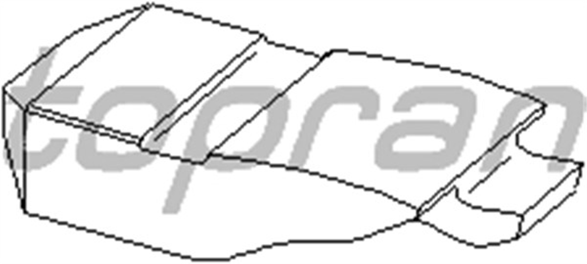 ASTRAPİYANO TUŞU ASTRA F-G-COMBO 94-01 -CORSA A-B-KADETT E-OMEGA A-VECTRA A-B TOPRAN 201239755TOPRANTOPRAN 201239755