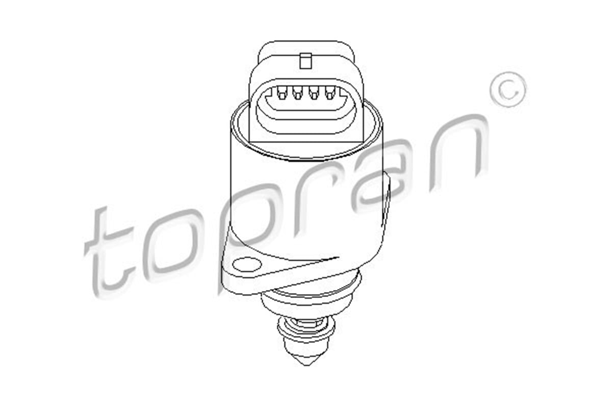 ASTRAROLANTİ AYAR VALFİ REGÜLATÖRÜ ASTRA F-CORSA B-VECTRA A 1.4-1.6 TOPRAN 206168756TOPRANTOPRAN 206168756