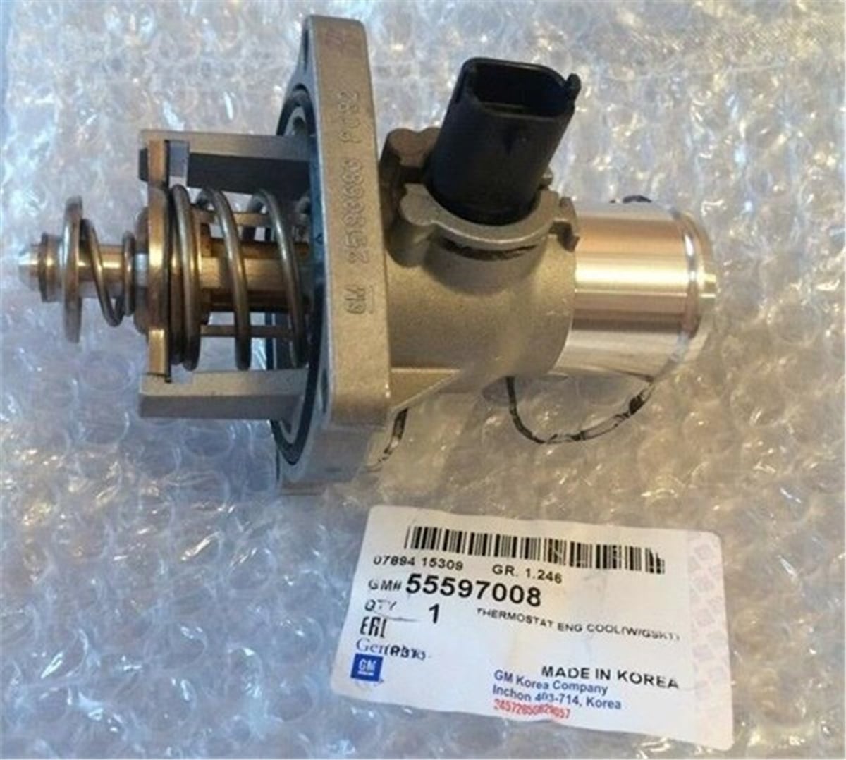 ASTRATERMOSTAT 105C KORE GM METAL MÜŞÜRLÜ ASTRA J-MOKKA-INSIGNIA-CRUZE 09 CROMA 05 1.6 OEK 55597008OEKOEK 55597008