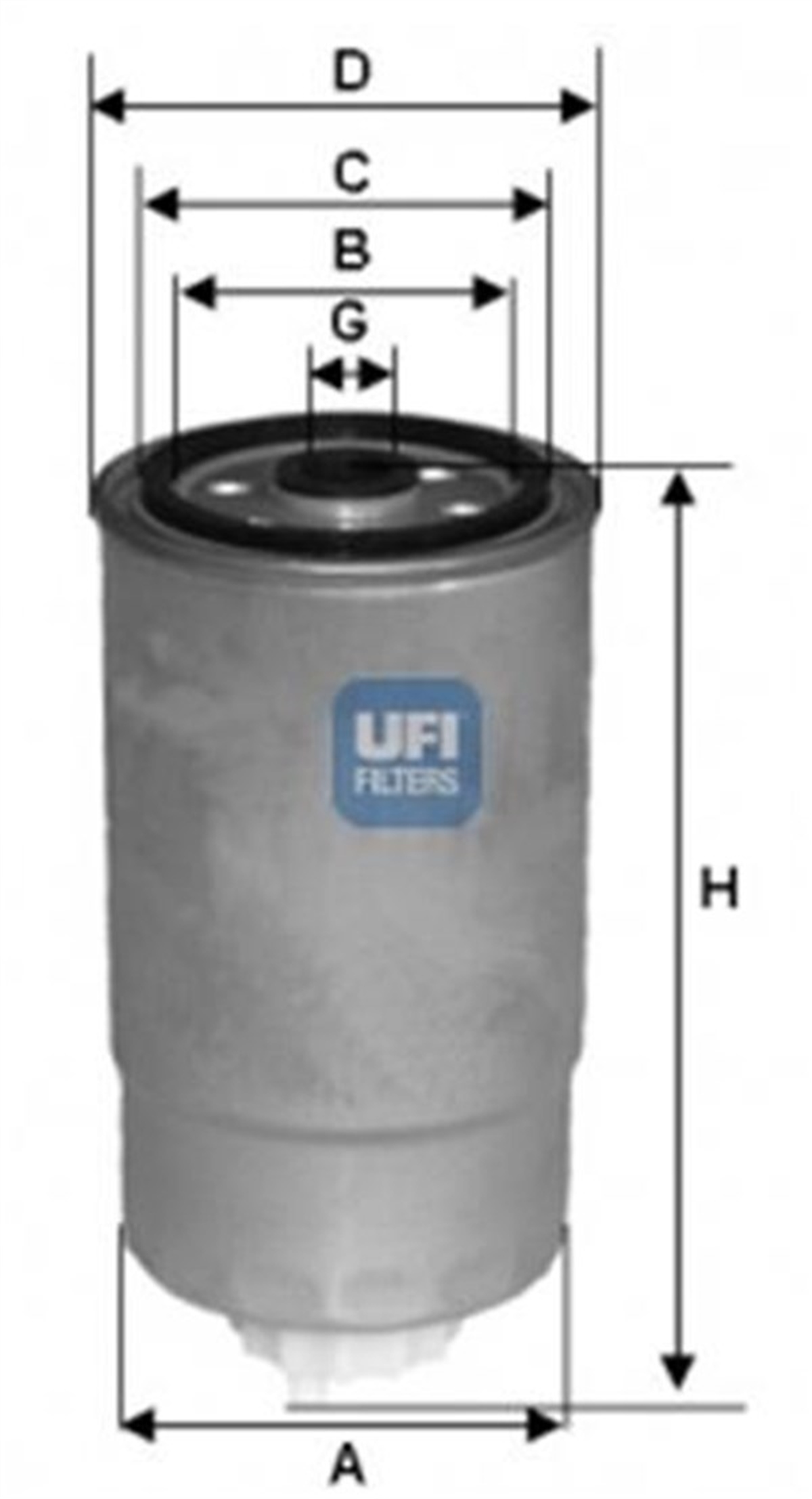 ASTRAYAKIT FİLTRESİ ASTRA F 91-98 - VECTRA A-VECTRA B 92-98 - KADETT E 88-91 1.7 TD OE UFI 2435101UFIUFI 2435101