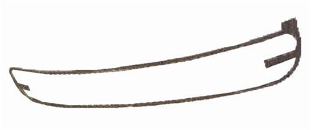 BEETLEVOLKSWAGEN BEETLE ÖN TAMPON PANJURU ÇERÇEVESİ SİSLİ 98- 1C0805903CGRUDE-GAWOS07BE005