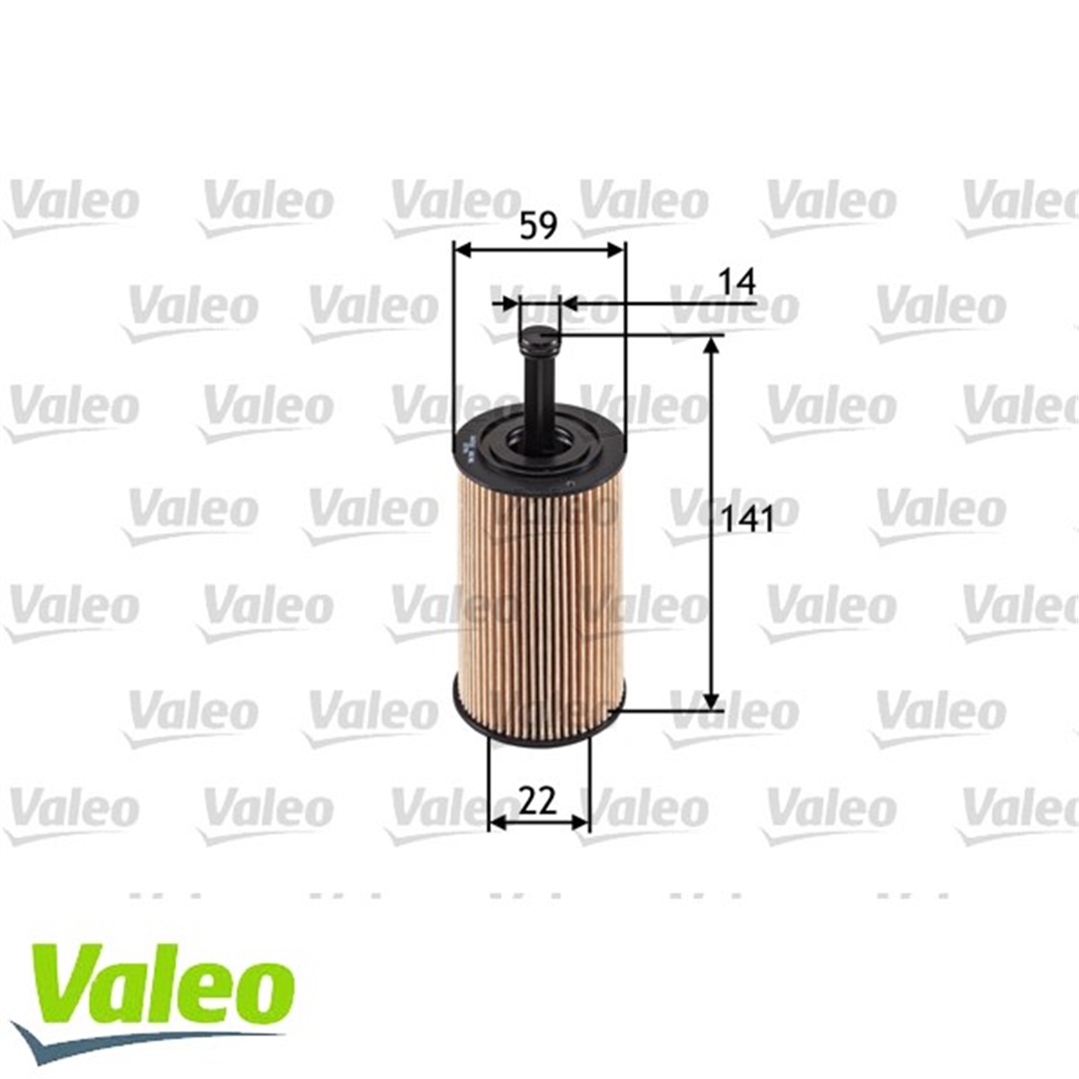 BERLINGO1457429193 YAĞ FİLTRESİ PARTNER-BERLINGO 96- -P106 97- -P206 98- -P306 93-01 -P307- C3 VALEO 586509VALEOVALEO 586509