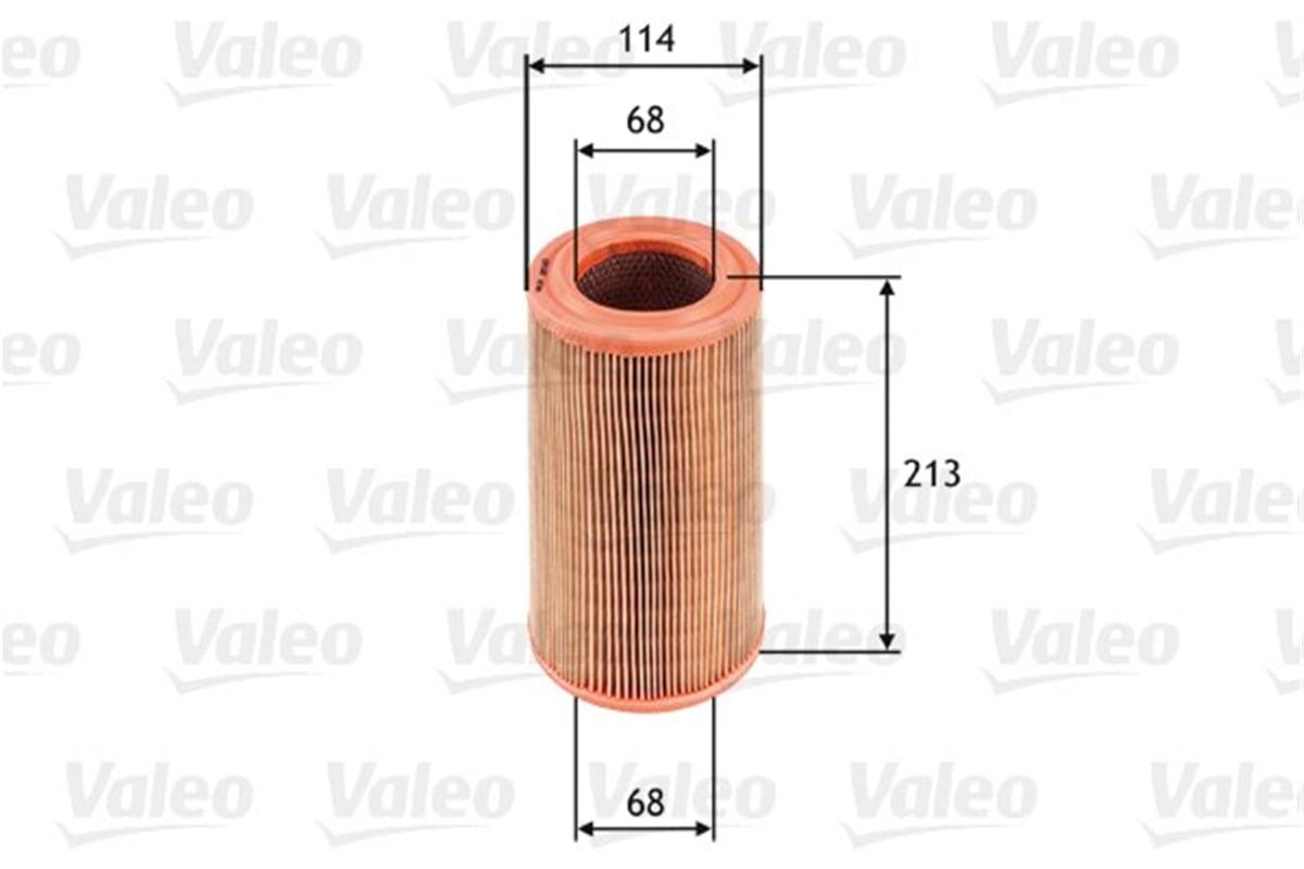 BERLINGOHAVA FİLTRESİ CITROEN BERLINGO I 1.9 D VALEO 585615VALEOVALEO 585615