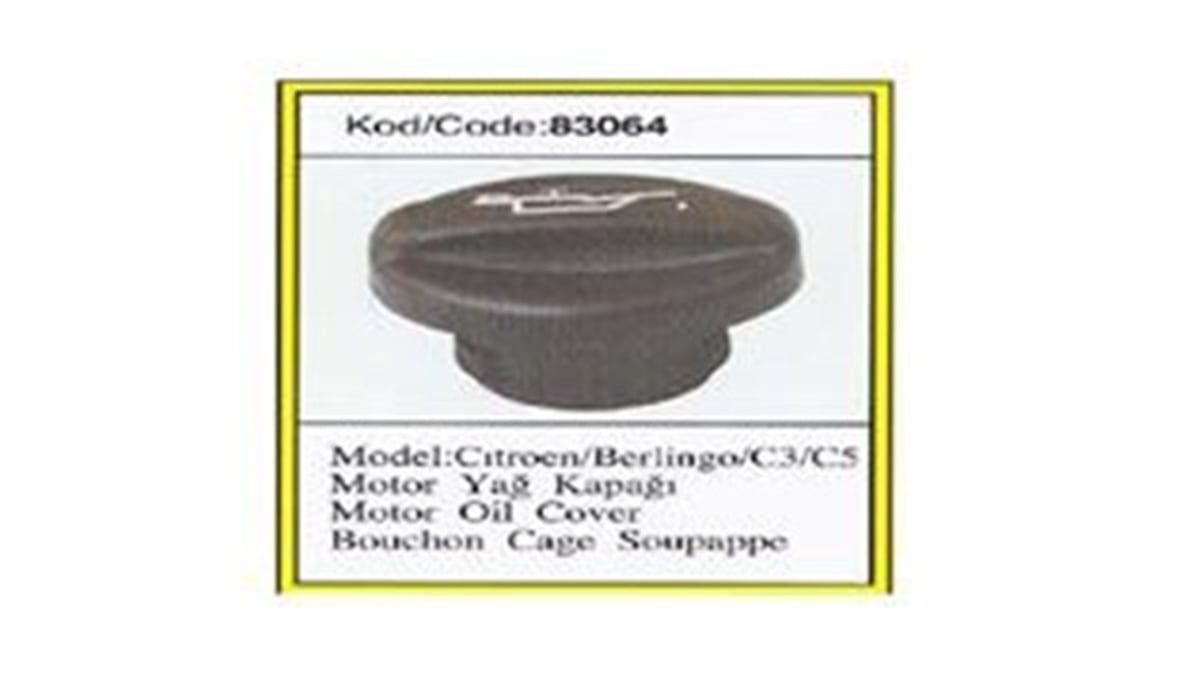 BERLINGOMOTOR YAĞ KAPAĞI BERLINGO-C3 RENOR 83064RENORRENOR 83064