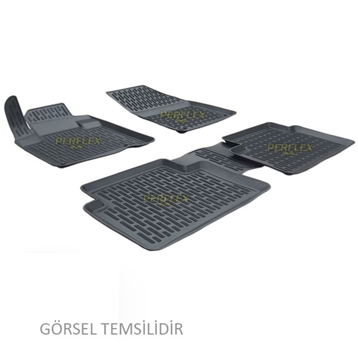 BERLINGOPERFLEX 3D X-MAT HAVUZLU PASPAS ÇEŞİTLERİ SİYAH CITROEN BERLINGO 2019 3D X-MAT 5 PCS PERFLEX PXM-CT35PERFLEXPERFLEX PXM-CT35