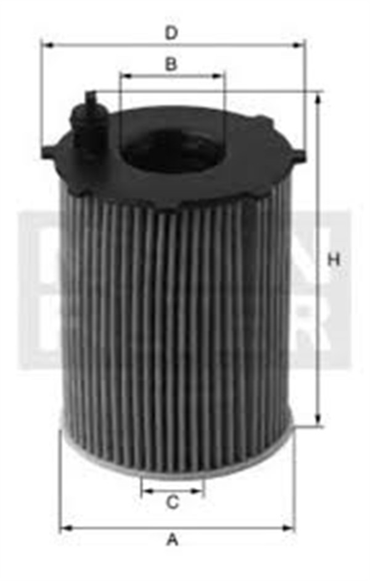 BERLINGOYAĞ FİLTRESİ P208-P301-P308-P508-P2008-PARTNER TEPPE-BERLINGO-CELYSEE-C3-C4-DS3-DS4-DS5-JUMPY 1.6HDİ SARDES SO1168.1SARDESSARDES SO1168.1