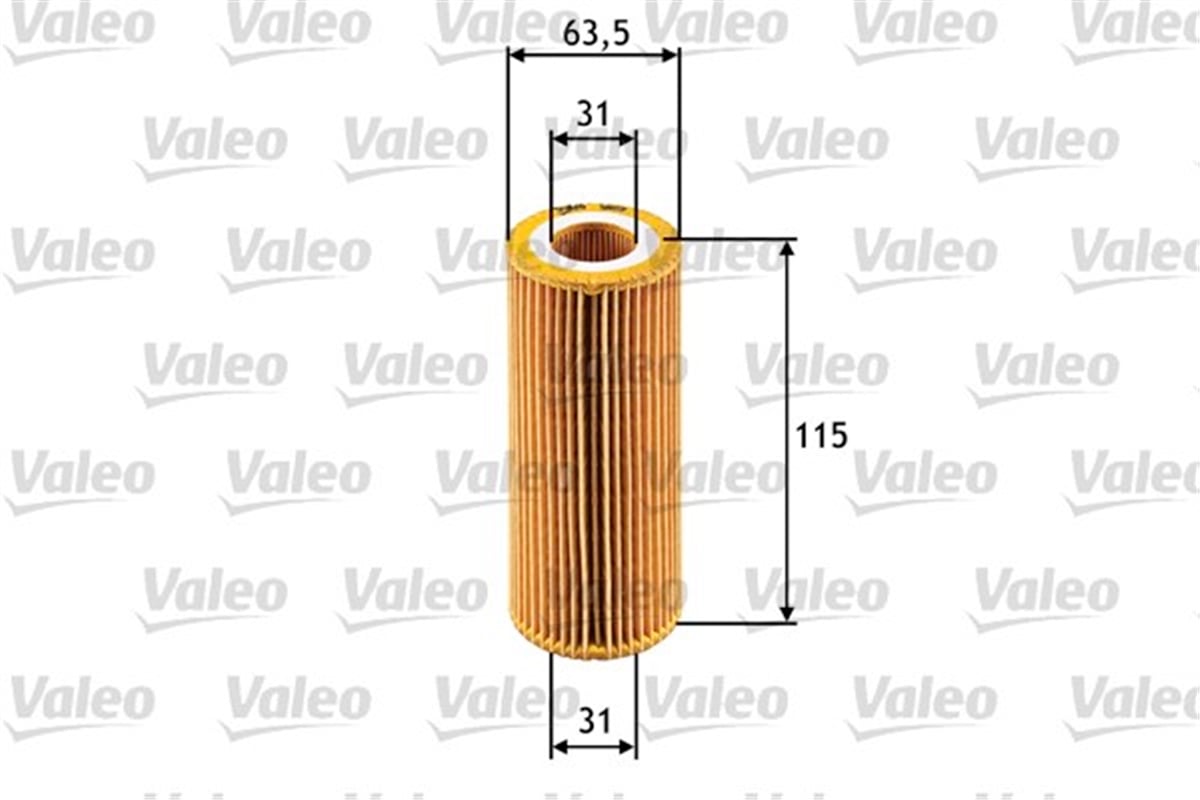BMWYAĞ FİLTRESİ BMW 3 320 DCD TURBODIESEL VALEO 586511VALEOVALEO 586511