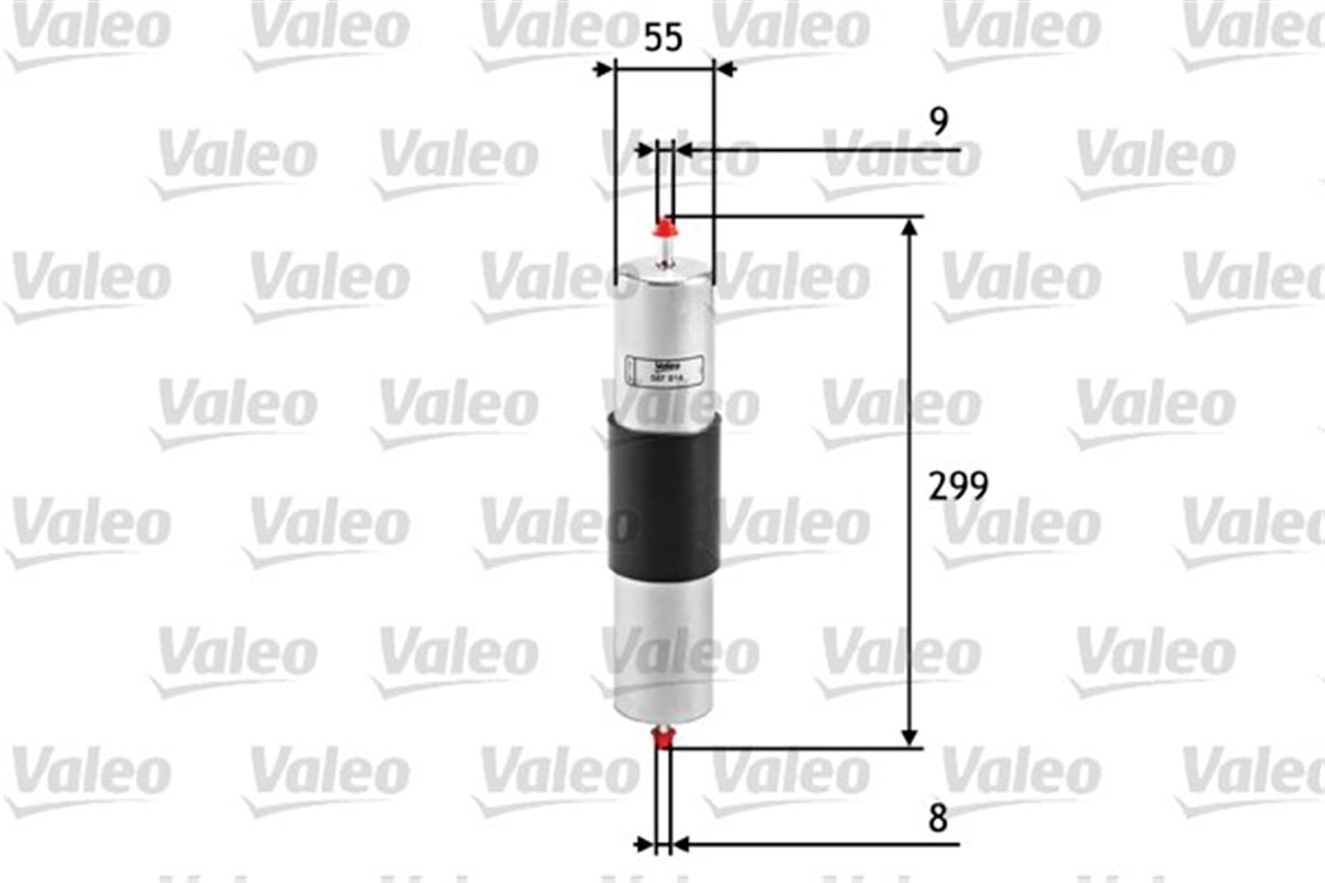 BMWYAKIT FİLTRESİ BENZİN BMW 3 COMPACT 316I - 3 316I VALEO 587014VALEOVALEO 587014