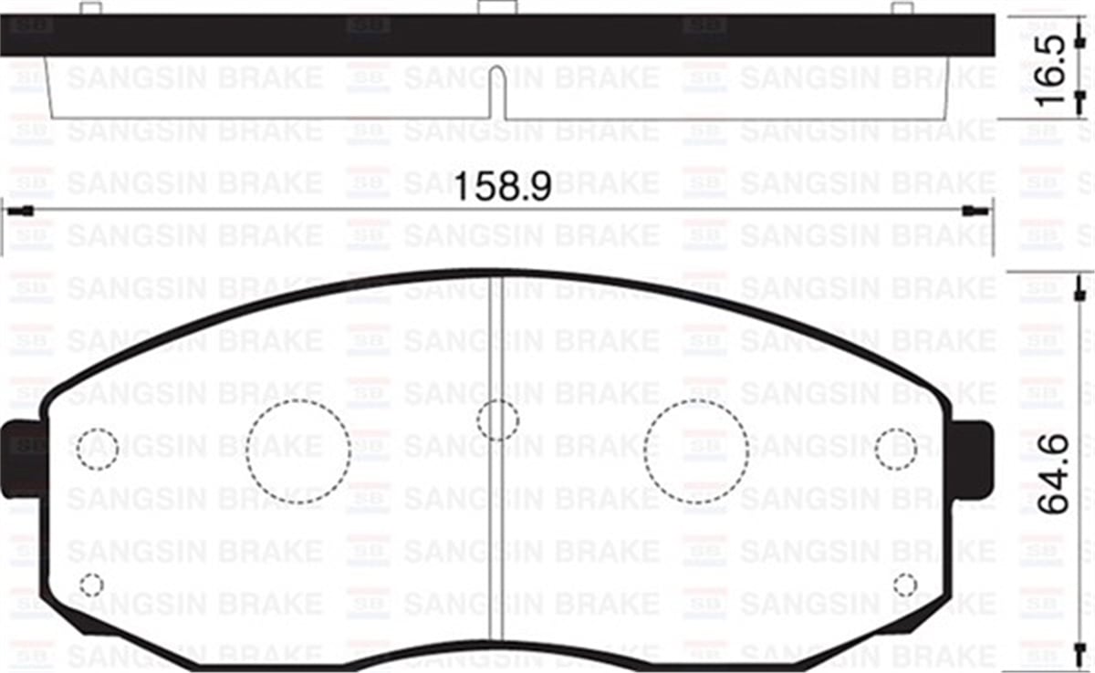BONGOÖN BALATA DİSK BONGO III VAN 04 SANGSIN SP1176SANGSINSANGSIN SP1176