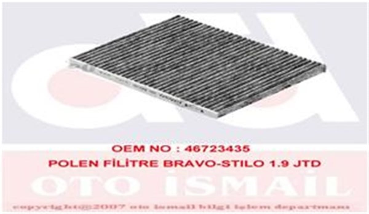 BRAVOPOLEN FİLTRESİ BRAVO II 07 STILO 801-06 DELTA III 08 1.4-1.6D- 1.9JTD-2.0D KARBONLU VALEO 698692VALEOVALEO 698692