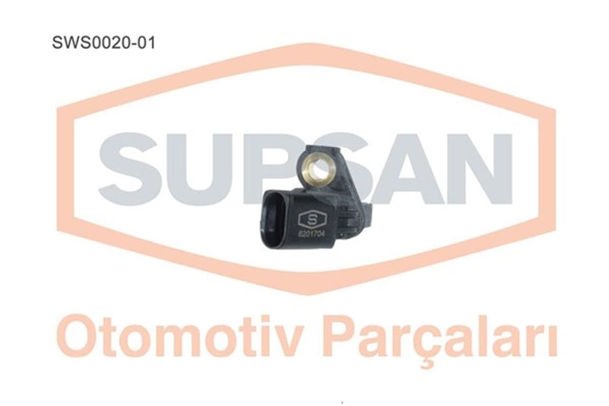 CADDYSENSÖR ABS VW CADDY 1.4 - 1.4 16V - 1.6 - 1.9 TDI - 2.0 SDI BCA-BUD-BGU-BSE-BSF-BSU-BJB-BLS-BDJ-BST SUPSAN SWS0020-01SUPSANSUPSAN SWS0020-01