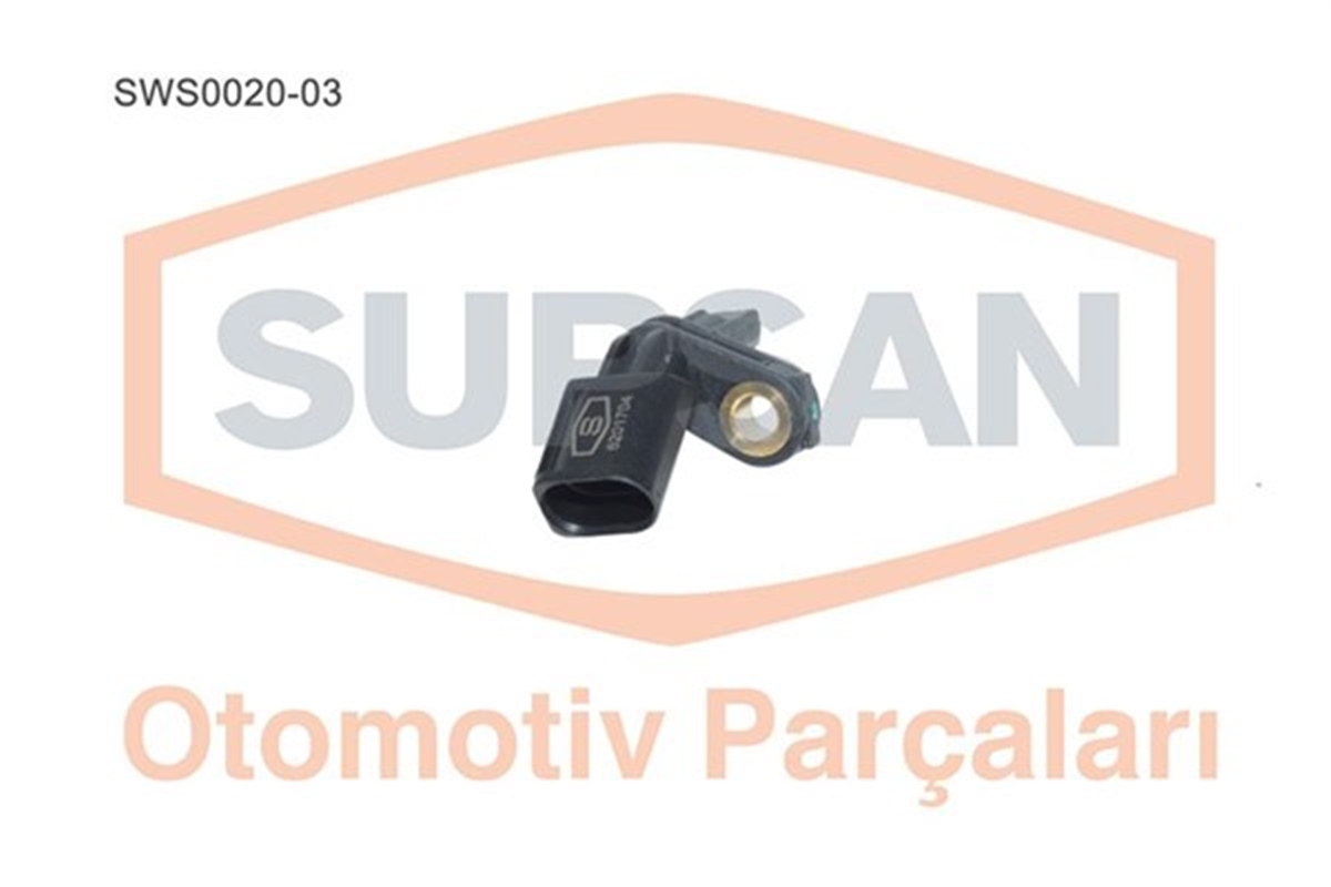 CADDYSENSÖR ABS VW CADDY 1.4 - 1.4 16V - 1.6 - 1.9 TDI - 2.0 SDI BCA-BUD-BGU-BSE-BSF-BSU-BJB-BLS-BDJ-BST SUPSAN SWS0020-03SUPSANSUPSAN SWS0020-03