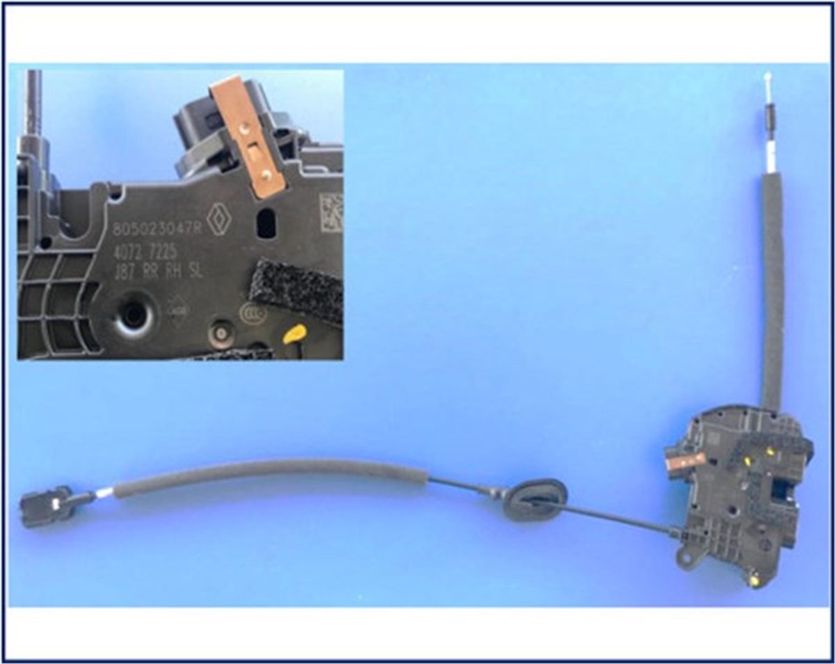 CAPTURKAPI KİLİDİ ELEKTRİKLİ ÖN SOL CAPTUR 2014 OEK 805023047ROEKOEK 805023047R