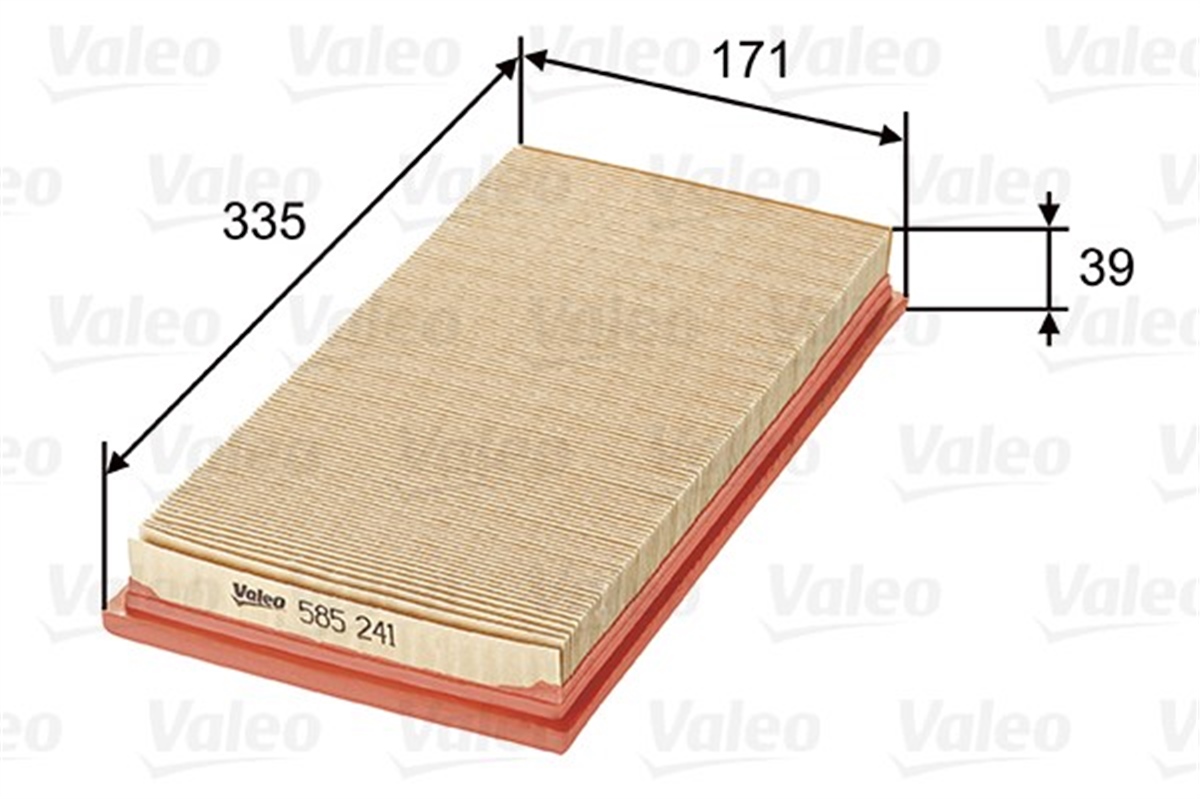 CARENSHAVA FİLTRESİ KIA CARENS II 2.0 CRDI-SHUMA 1.5 I VALEO 585241VALEOVALEO 585241