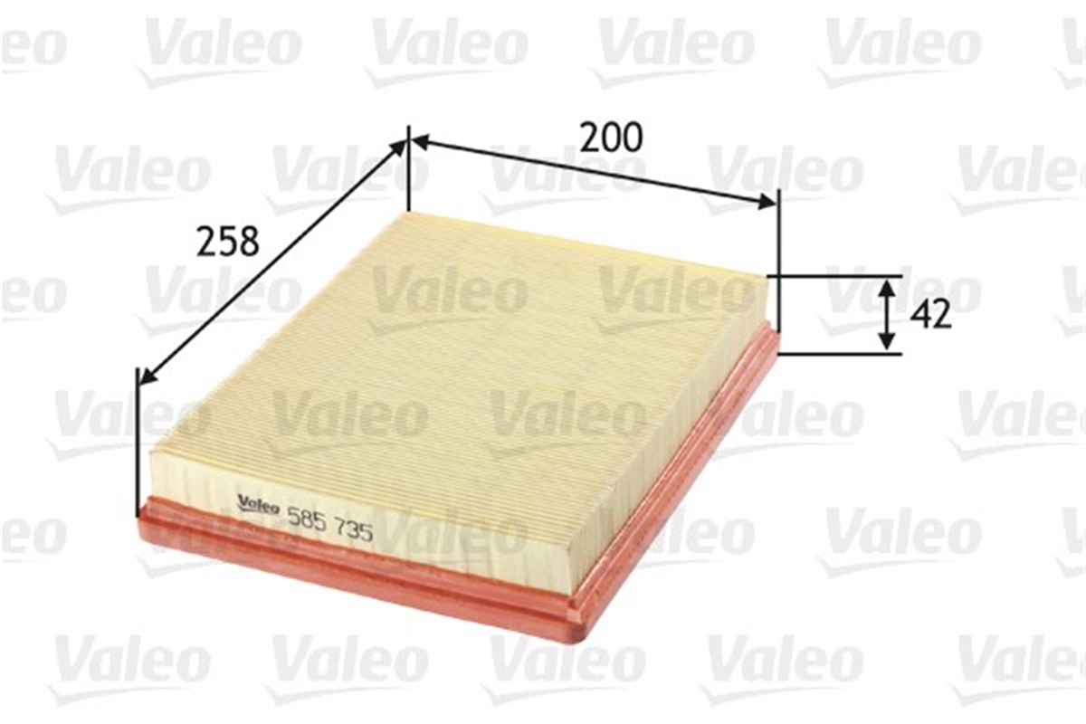 CARENSHAVA FİLTRESİ KIA CARENS III 1.6 CVVT-2.0 CVVT VALEO 585735VALEOVALEO 585735