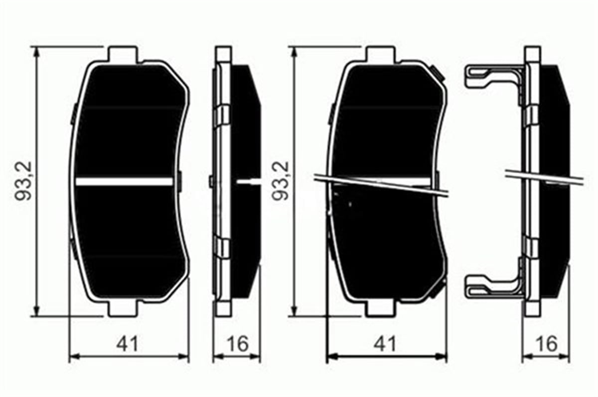 CEEDARKA BALATA ACCENT ERA 1.4 GL-1.5 CRDI-1.6 GLS 05 10 KIA RIO 02 KIA CEED 07 10 SPORTAGE 06 MARELLI 323700003100MARELLIMARELLI 323700003100