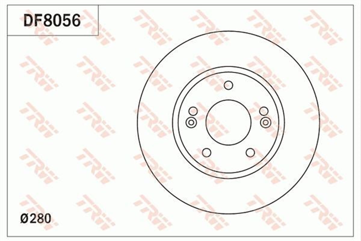 CEEDÖN FREN AYNASI I30 11-15 KIA CEED 15 TRW DF8056TRWTRW DF8056