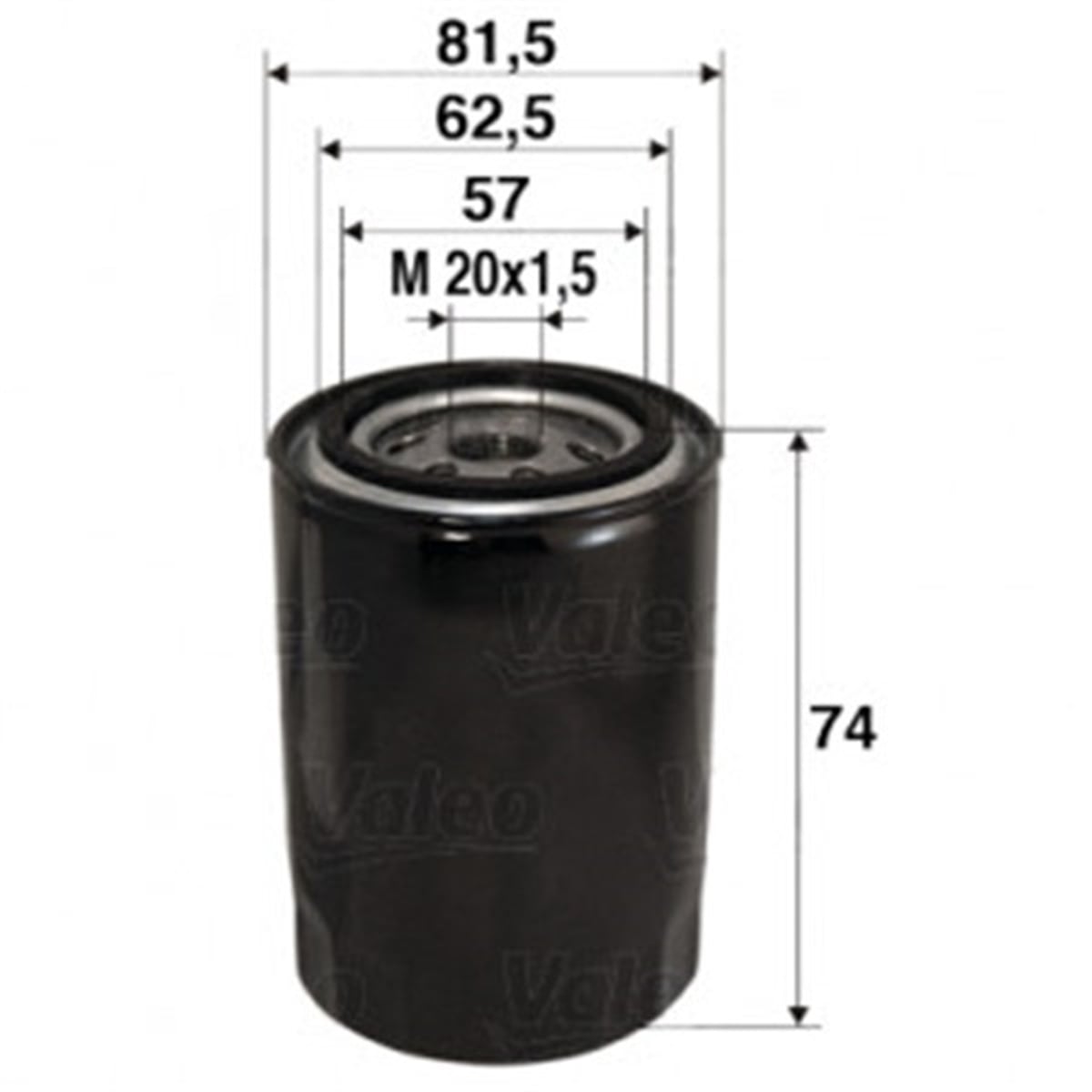 CERATOYAĞ FİLTRESİ ACCENT 90-12 GETZ 02-12 ELANTRA 96-11 CEED 01-12 CERATO 04-11 1.3-1.4-1.5-1.6 VALEO 586017VALEOVALEO 586017