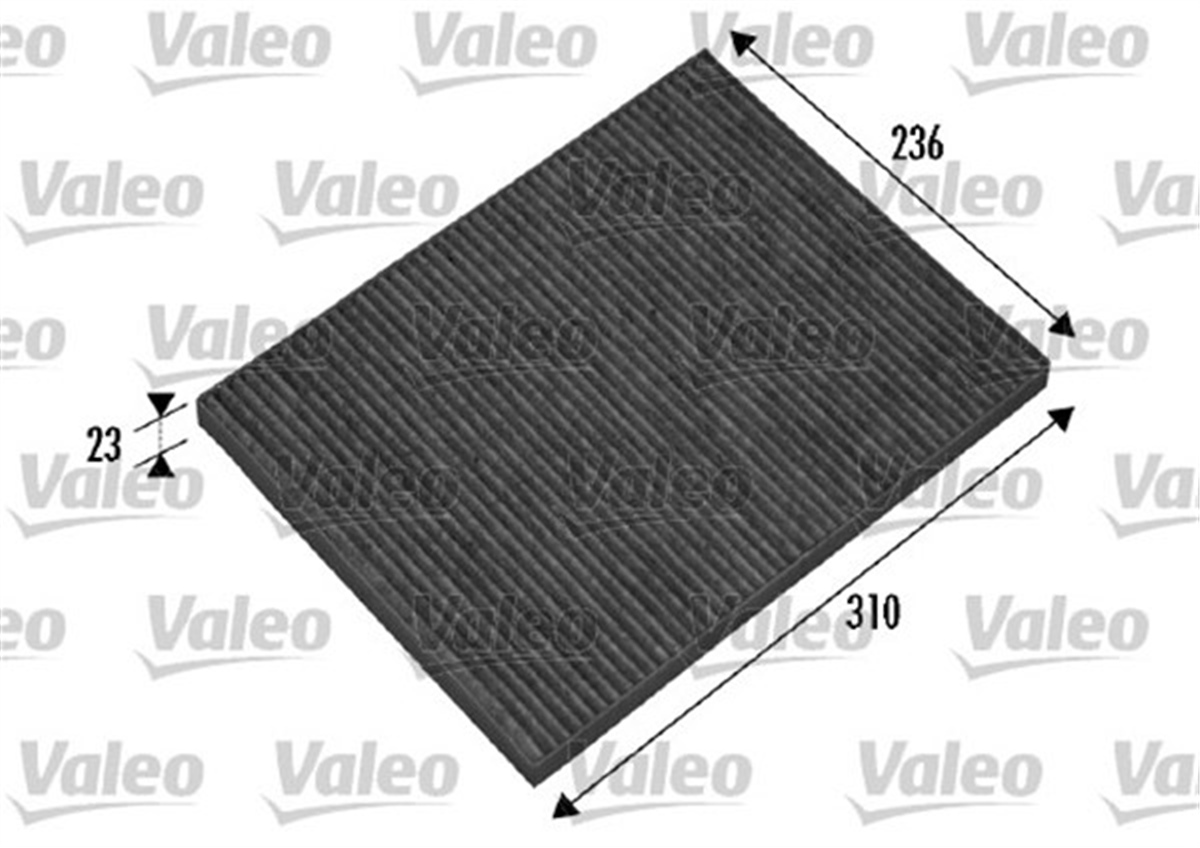 CHRYSLERPOLEN FİLTRESİ CHRYSLER VOYAGER 01-01 CA VALEO 698865VALEOVALEO 698865