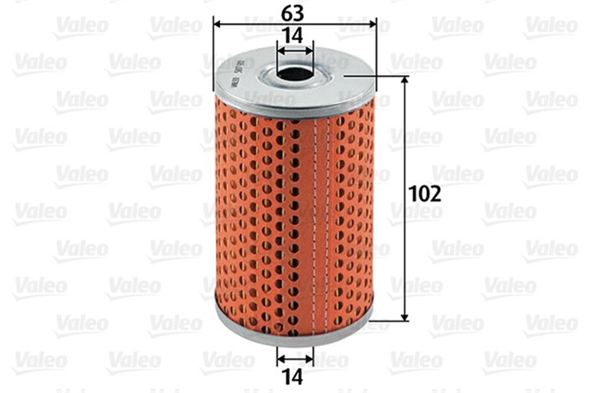 CITROENYAKIT FİLTRESİ MAZOT CITROEN C 15 1.8 D-PEUGEOT 205 1.8 D VALEO 587911VALEOVALEO 587911