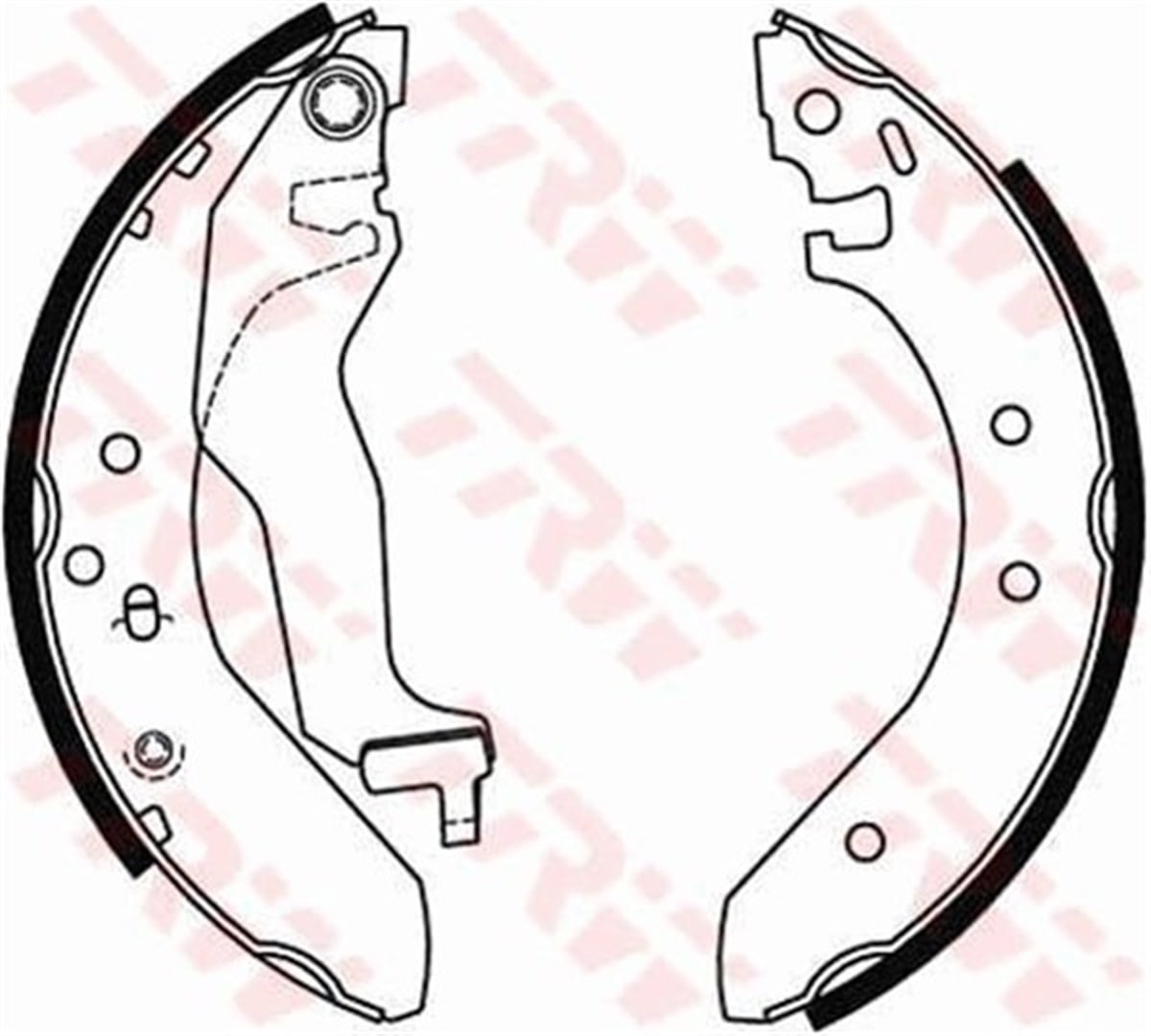 CIVICARKA PABUÇ BALATA CIVIC 1.4 1.5 1.6 94-2.01 ROVER 200 400 25 45 MG CABRIOLET COUPE 203X38 TRW GS6246TRWTRW GS6246