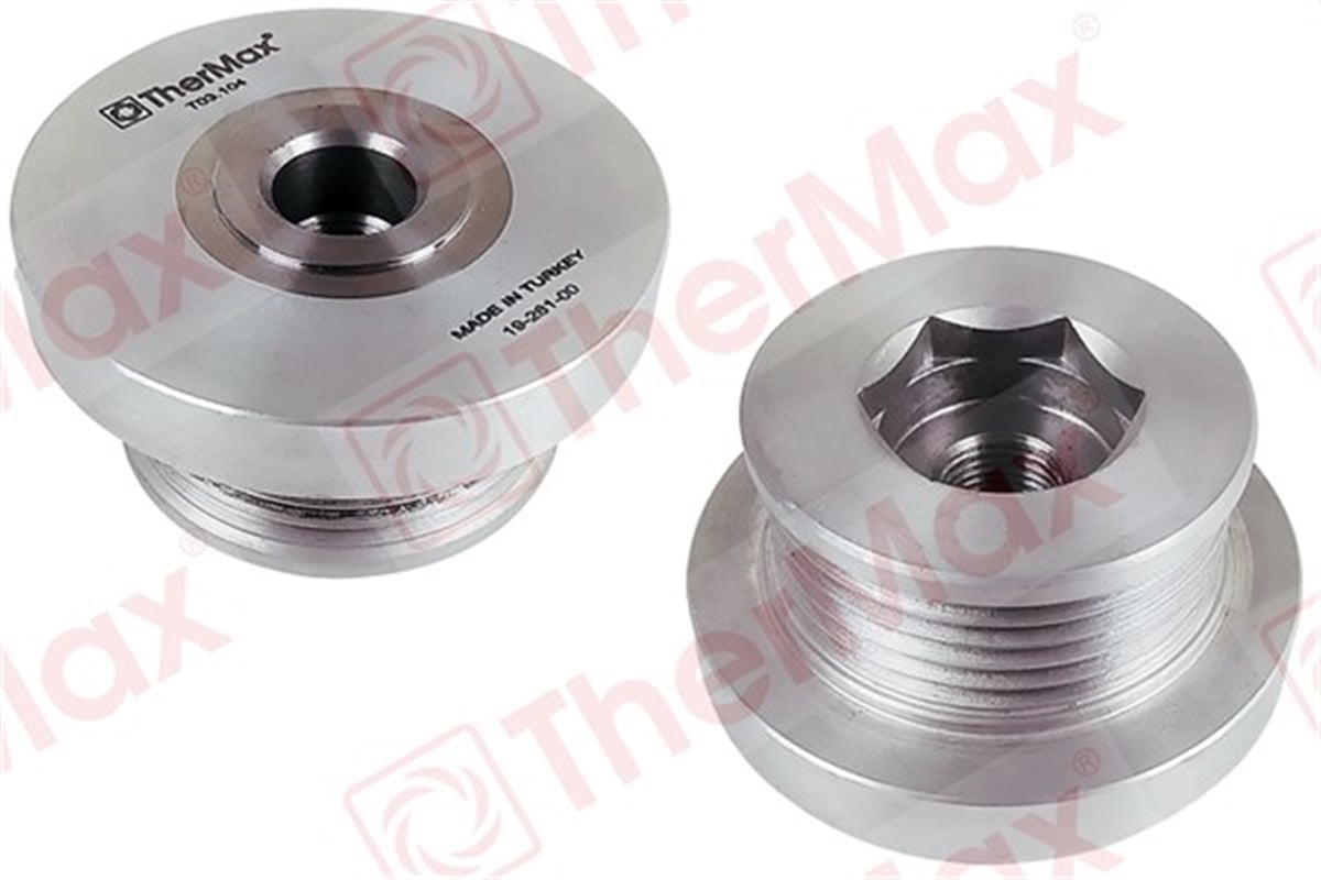 CLIOALTERNATÖR KASNAĞI MEGANE-CLIO II-KANGOO-TWINGO-SYMBOL II 01- 5 KANALLI K9K-K4M THERMAX T03.104THERMAXTHERMAX T03.104