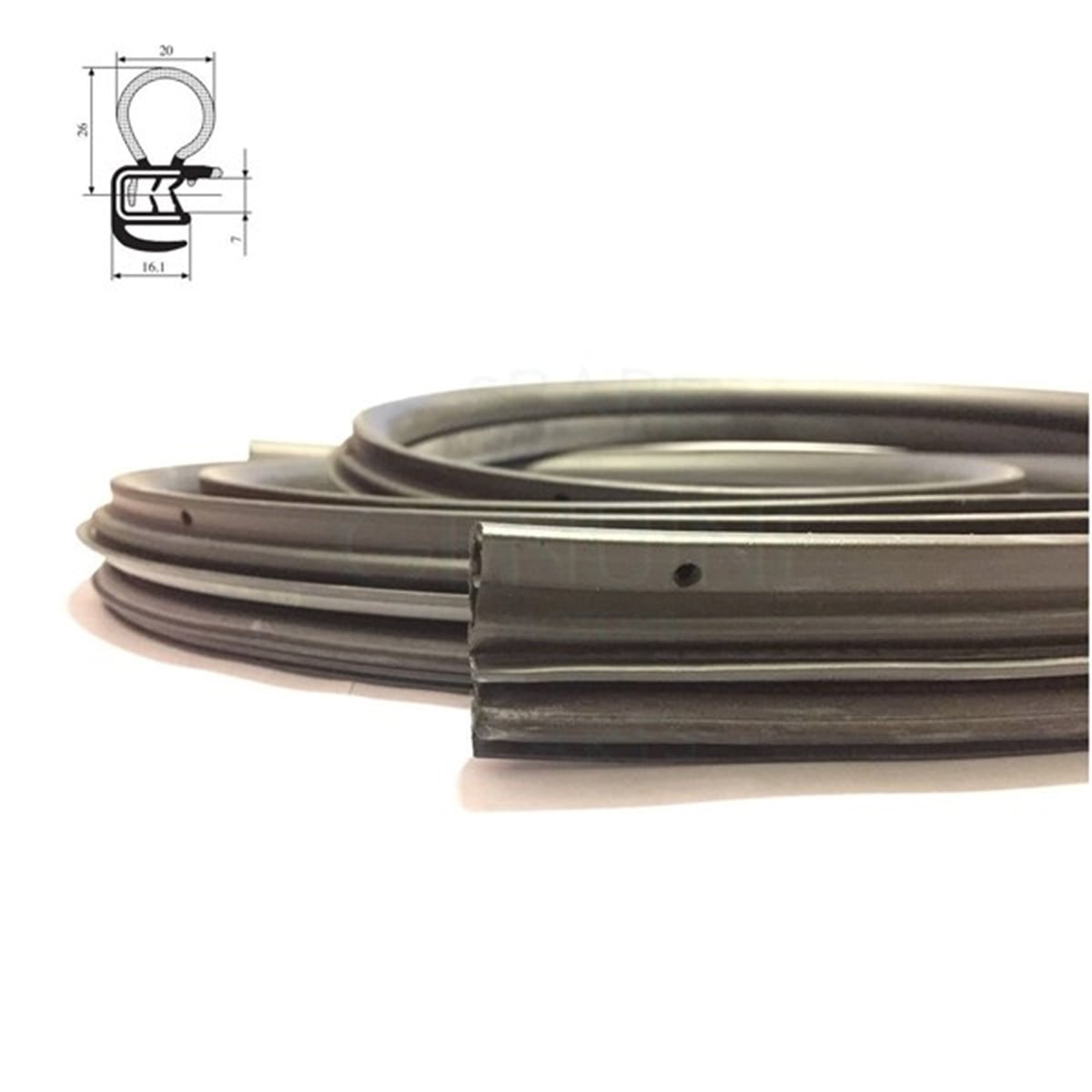 CLIOARKA KAPI FİTİLİ SAĞ SOL CLIO MASTER 3006MASTER-KAUÇUKMASTER 3006