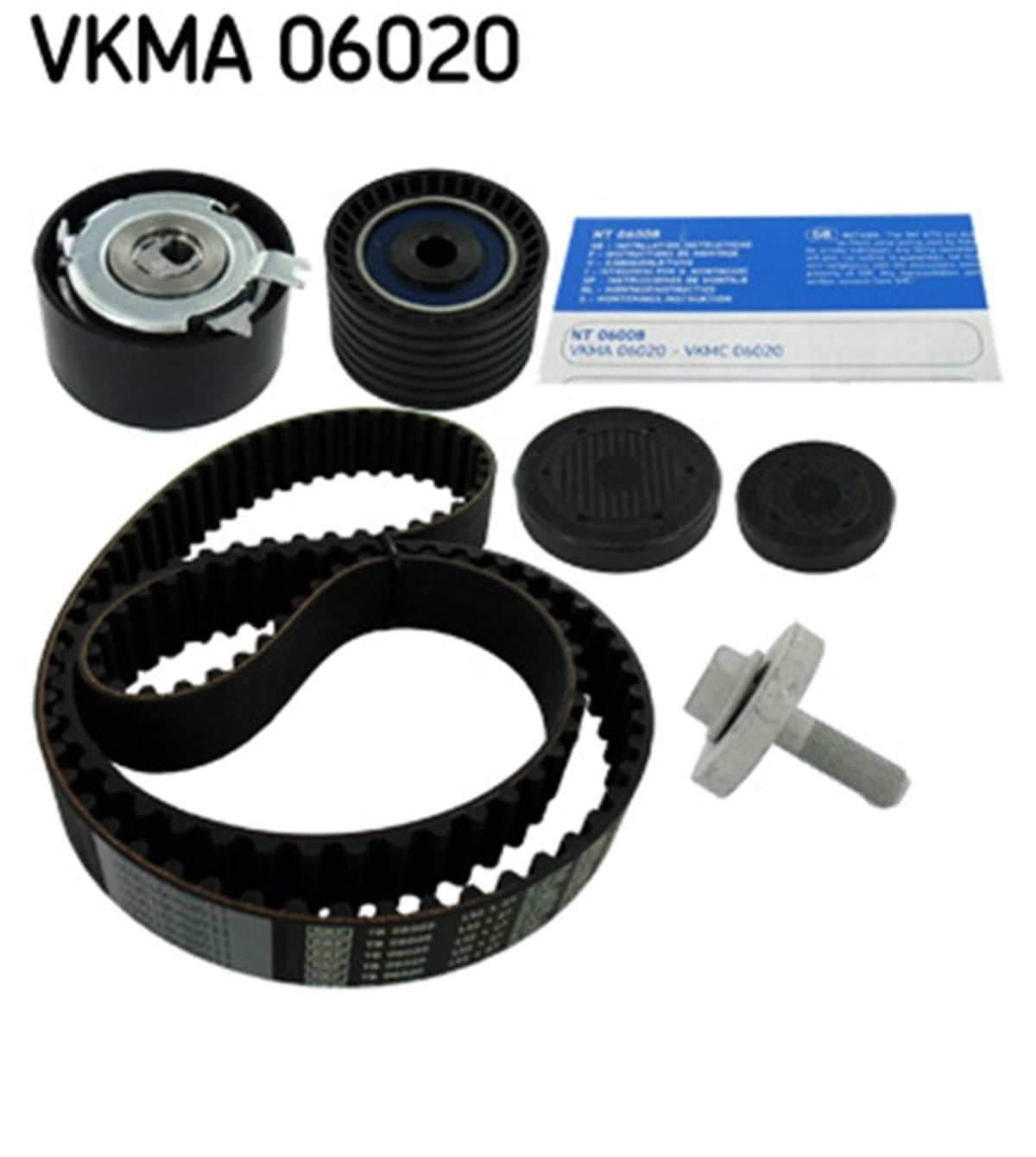 CLIOEKSANTRİK GERGİ KİTİ CLIO II-III-MEGANE I-II-III-LGN I-II-SCENIC I-II 1.4-1.6 16V K4M-K4J 1680600Q0L SKF VKMA06020SKFSKF VKMA06020