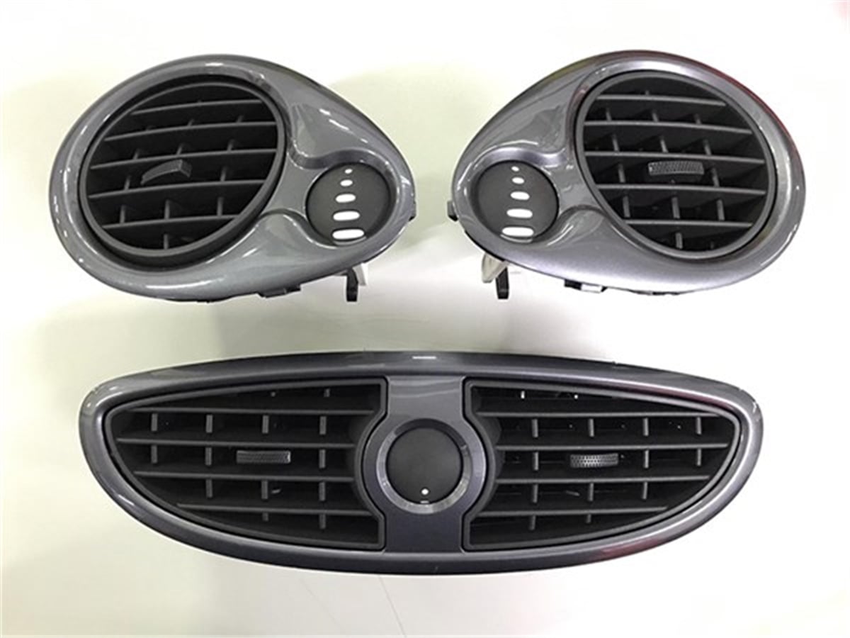 CLIOHAVALANDIRMA IZGARASI ORTA SAĞ SOL KOMPLE TAKIM CLIO III PARLAK FÜME OEK 7701208585-TFOEKOEK 7701208585-TF
