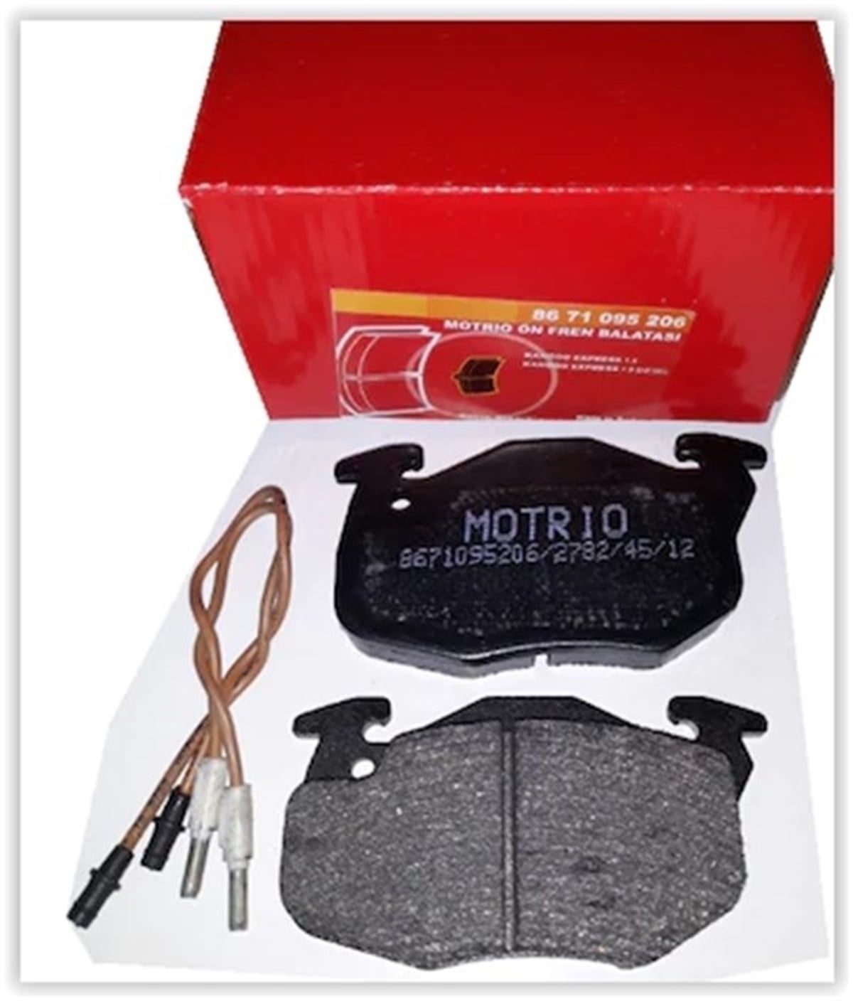 CLIOÖN BALATA R9-R11-R19 CLIO-EXP-PEUGEOT 106-P206 MOTRIO 8671095206MOTRIOMOTRIO 8671095206