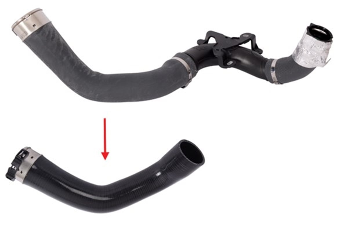 CLIOTURBO ÇIKIŞ BORUSU SADECE BORU - HORTUM YOK CAPTUR 13 CLIO IV 13 1.2TCE 120-0.9TCE 90-DOKKER 12 LODGY 12 1.2TCE 115 OEK 144602500R-BOEKOEK 144602500R-B