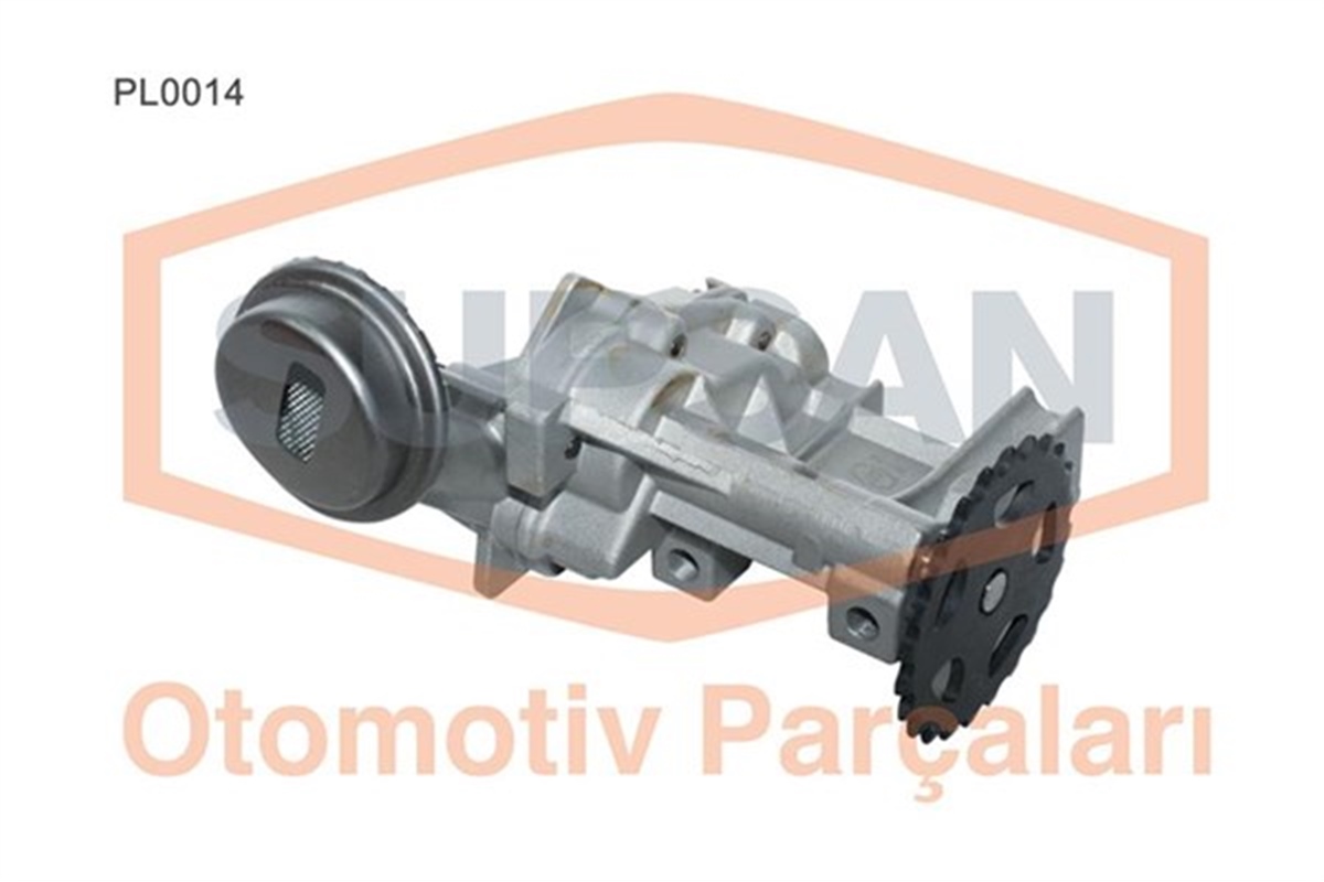 CLIOYAĞ POMPASI CLIO II-KANGOO-MEGANE-SCENIC 1.4 8V-1.6 E7J757-K7J700-701-K7M744 24 DİŞ SUPSAN PL0014SUPSANSUPSAN PL0014