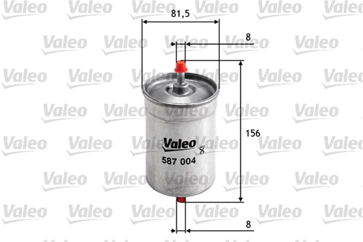 CLIOYAKIT FİLTRESİ BENZİN RENAULT CLIO I 1.2-ESPACE-MASTER-SAFRANE VALEO 587004VALEOVALEO 587004