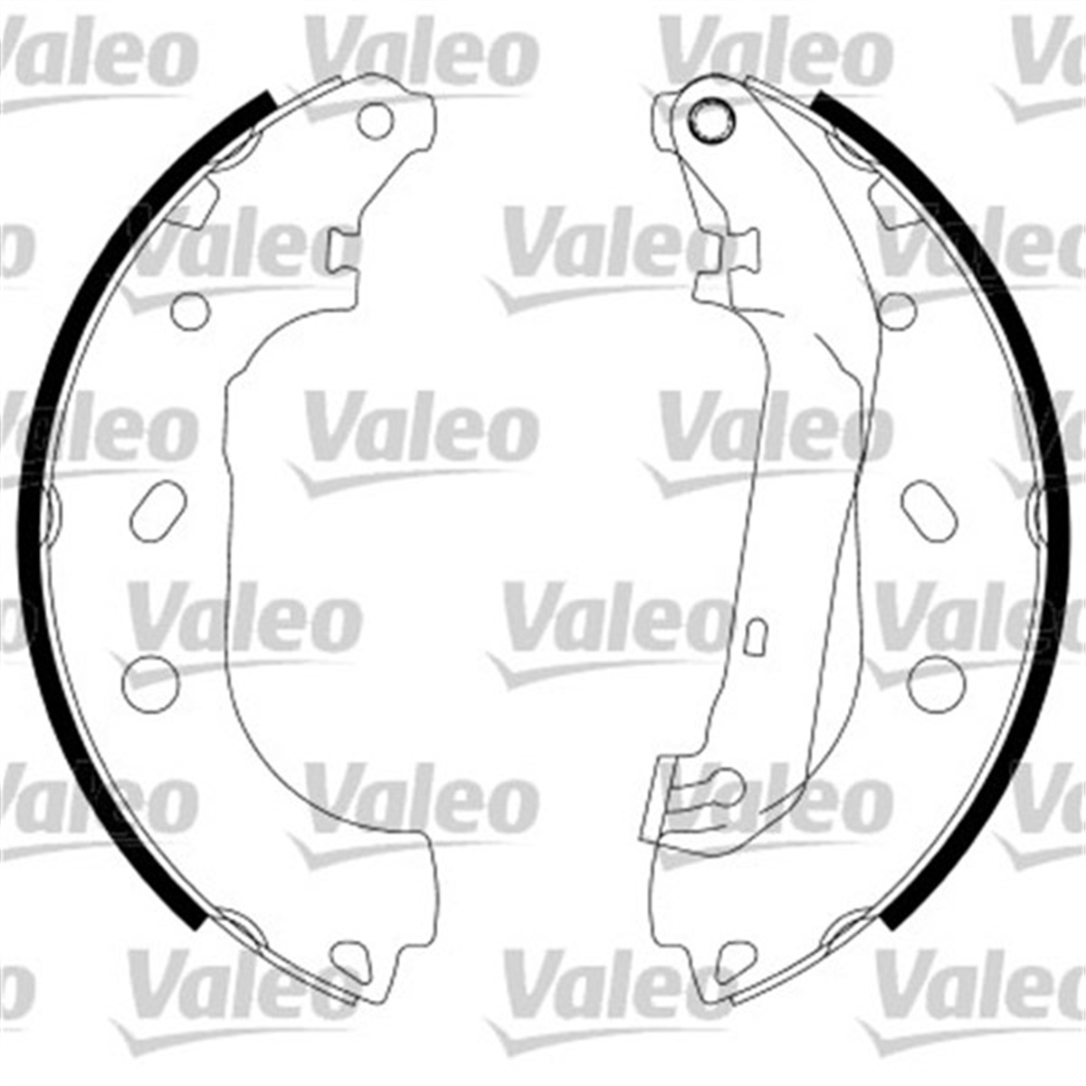 CONNECTARKA PABUÇ BALATA TRANSİT TOURNEO CONNECT 1.8 1.8Dİ 1.8TDCİ 02-12.2013 228X57 VALEO 564011VALEOVALEO 564011