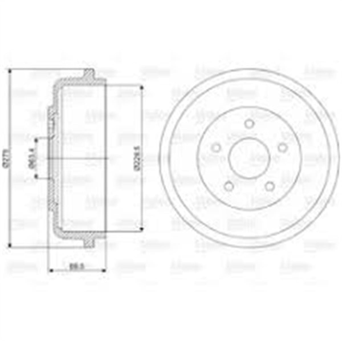 CONNECTFREN KAMPANASI FORD TOURNEO CONNECT. TRANSIT CONNECT VALEO 237053VALEOVALEO 237053