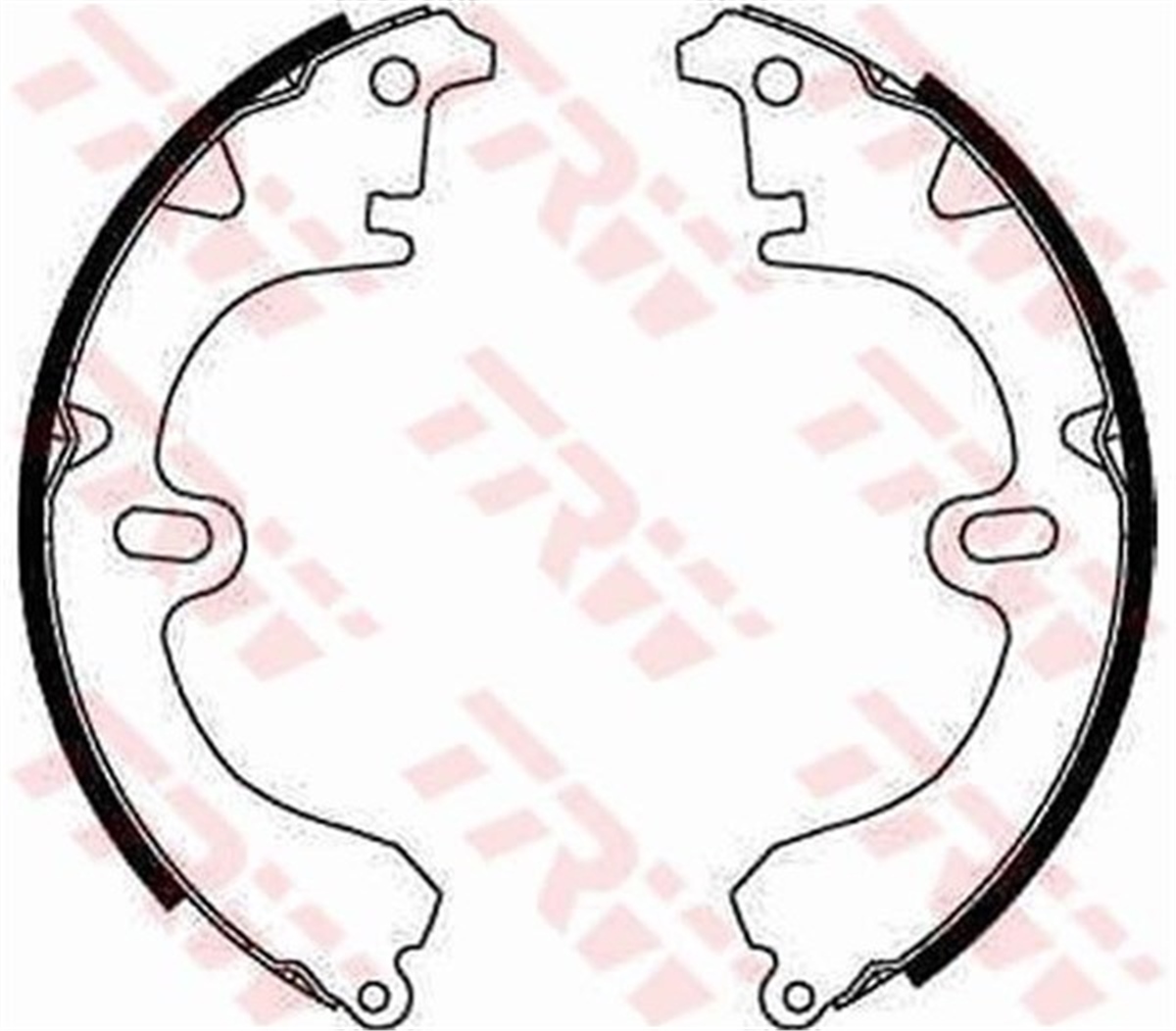 COROLLAARKA PABUÇ BALATA COROLLA 83-92 GS8224 TRW GS8224TRWTRW GS8224