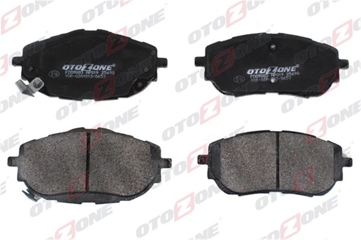 COROLLAÖN BALATA AURIS NZE18-ZRE18 -COROLLA SEDAN 1.6 VVTİ-1.33-1.6-1.8 VVTİ-1.4 D4D 12 GDB3598 OTOZONE FDO9003OTOZONEOTOZONE FDO9003