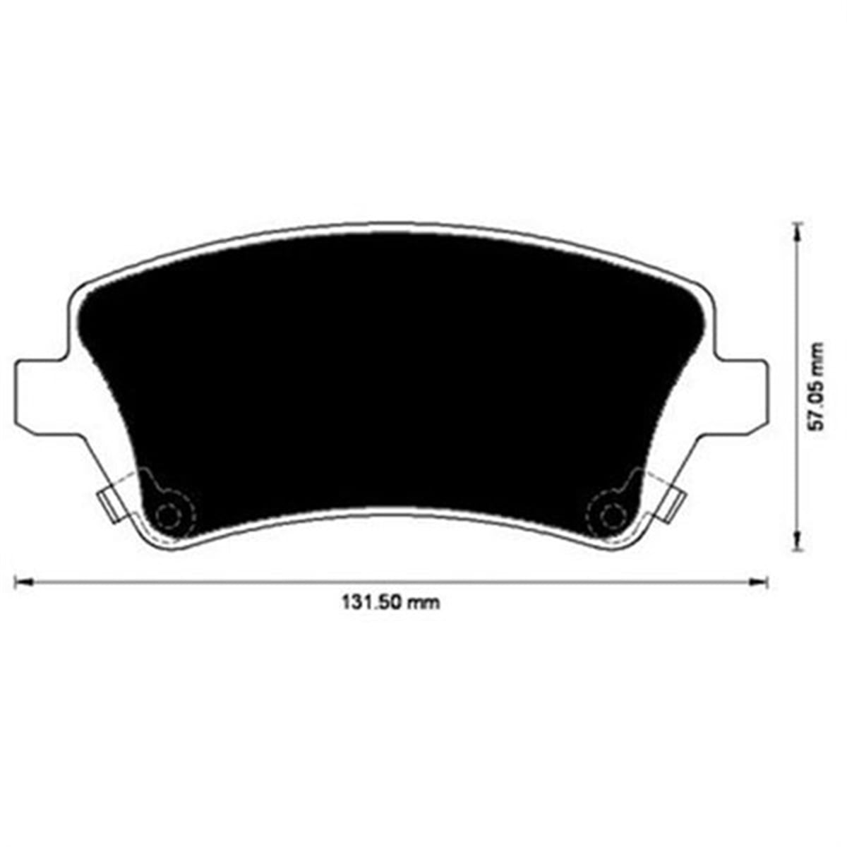 COROLLAÖN BALATA COROLLA 1.4-1.6-1.4VVTİ-1.6VVTİ-1.8 VVTİ 02-07 1.4 D4D 04-07 2.0D4D 02-07 MARELLI 323700001300MARELLIMARELLI 323700001300