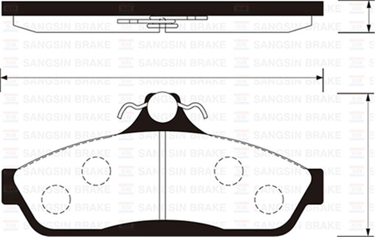 COROLLAÖN BALATA DİSK TOYOTA COROLLA SW E11 97-02 SANGSIN SP1209SANGSINSANGSIN SP1209
