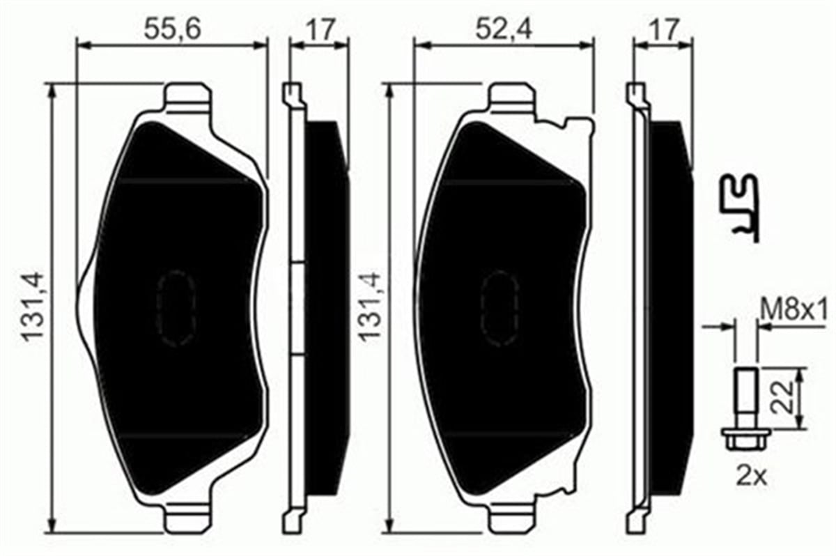 CORSAÖN BALATA COMBO C-CORSA C 1.3-1.7 CDTI 01 MERIVA 03 TIGRA 04 MARELLI 323700002400MARELLIMARELLI 323700002400