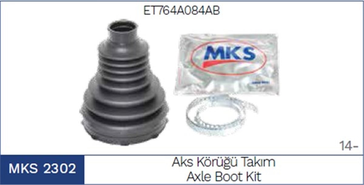 COURIERAKS KÖRÜĞÜ DIŞ TAKIM FORD COURIER 2014 MKS 2302MKSMKS 2302