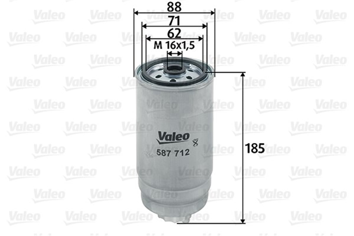 DAILYYAKIT FİLTRESİ MAZOT IVECO MASSIF 3.0 HPI-DAILY VALEO 587712VALEOVALEO 587712