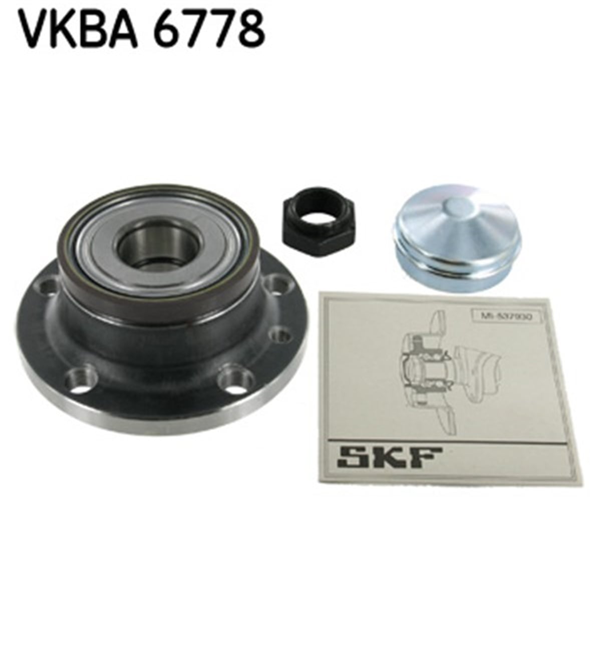 DOBLOARKA TEKER PORYASI RULMANLI DOBLO 09 SKF VKBA6778SKFSKF VKBA6778