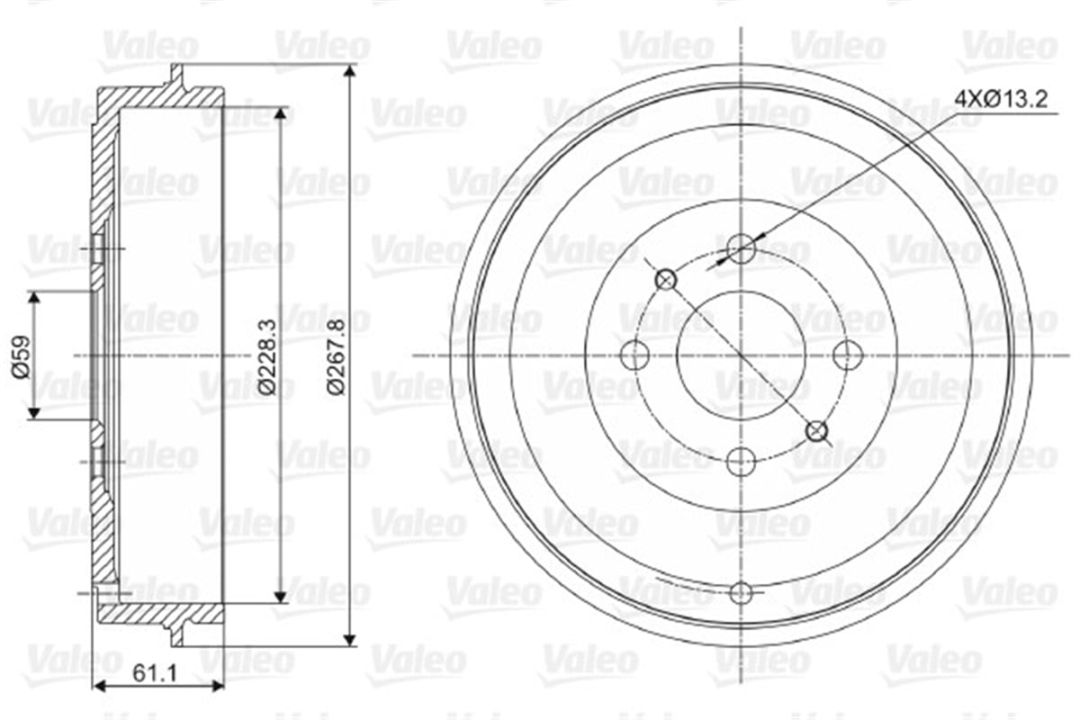 DOBLOFREN KAMPANASI FIAT DOBLO. FIORINO VALEO 237036VALEOVALEO 237036