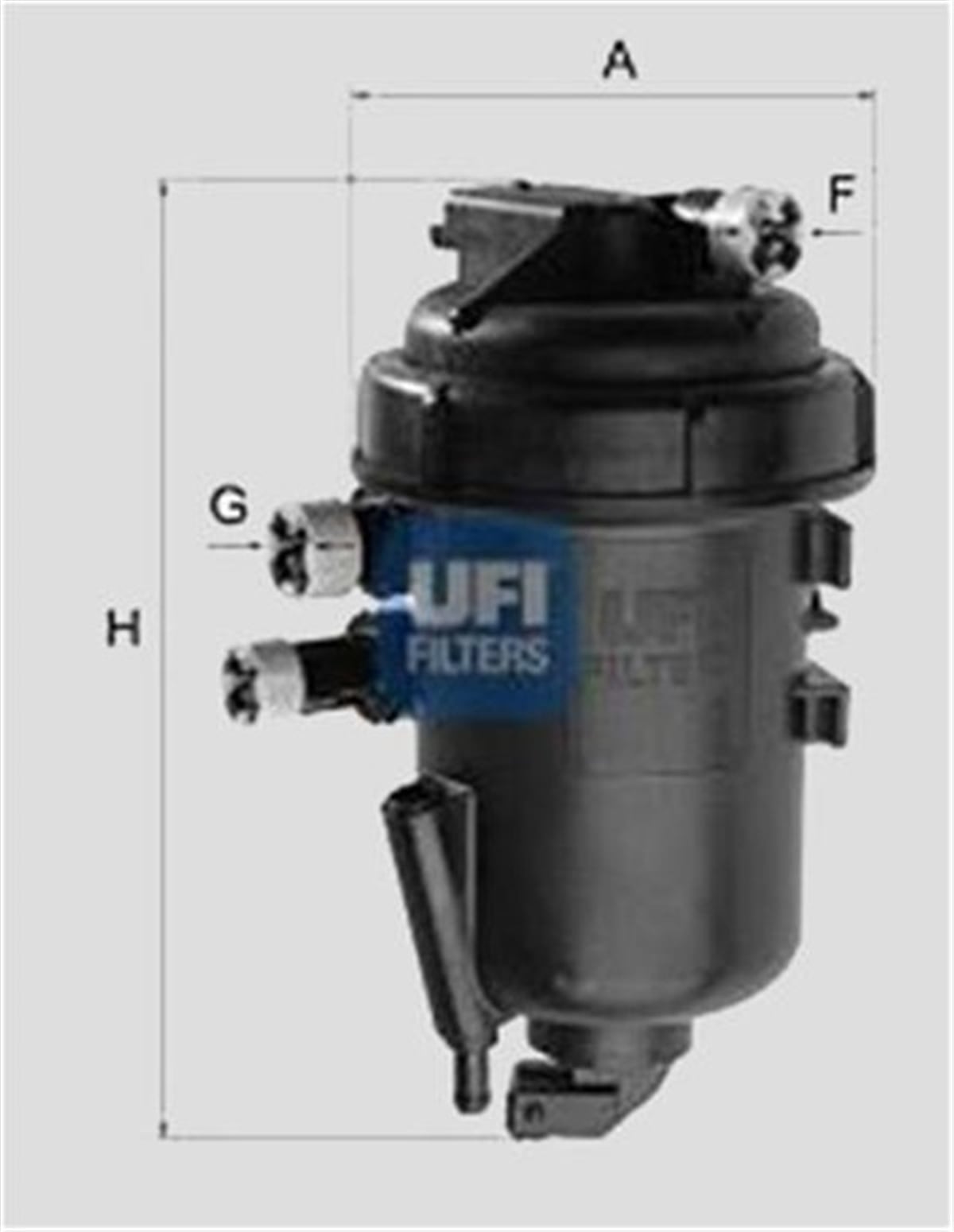 DOBLOYAKIT FİLTRESİ DOBLO CARGO-LINEA 1.3 DMTJ 05-10 55KW-75PS 213MM OE UFI 5517800UFIUFI 5517800