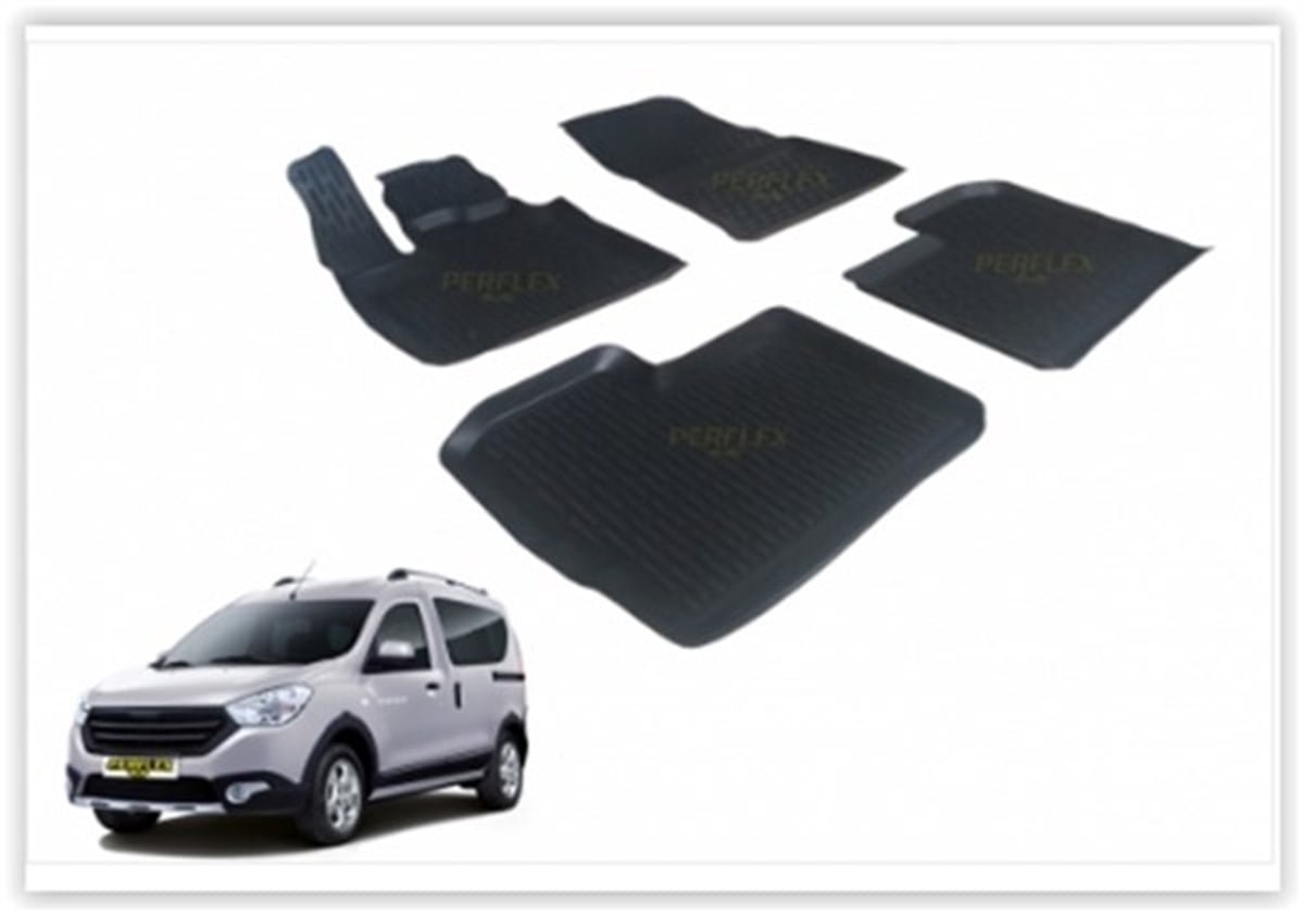 DOKKERPASPAS 3D X-MAT HAVUZLU DACIA DOKKER 13 SİYAH PERFLEX PXM-DC08PERFLEXPERFLEX PXM-DC08
