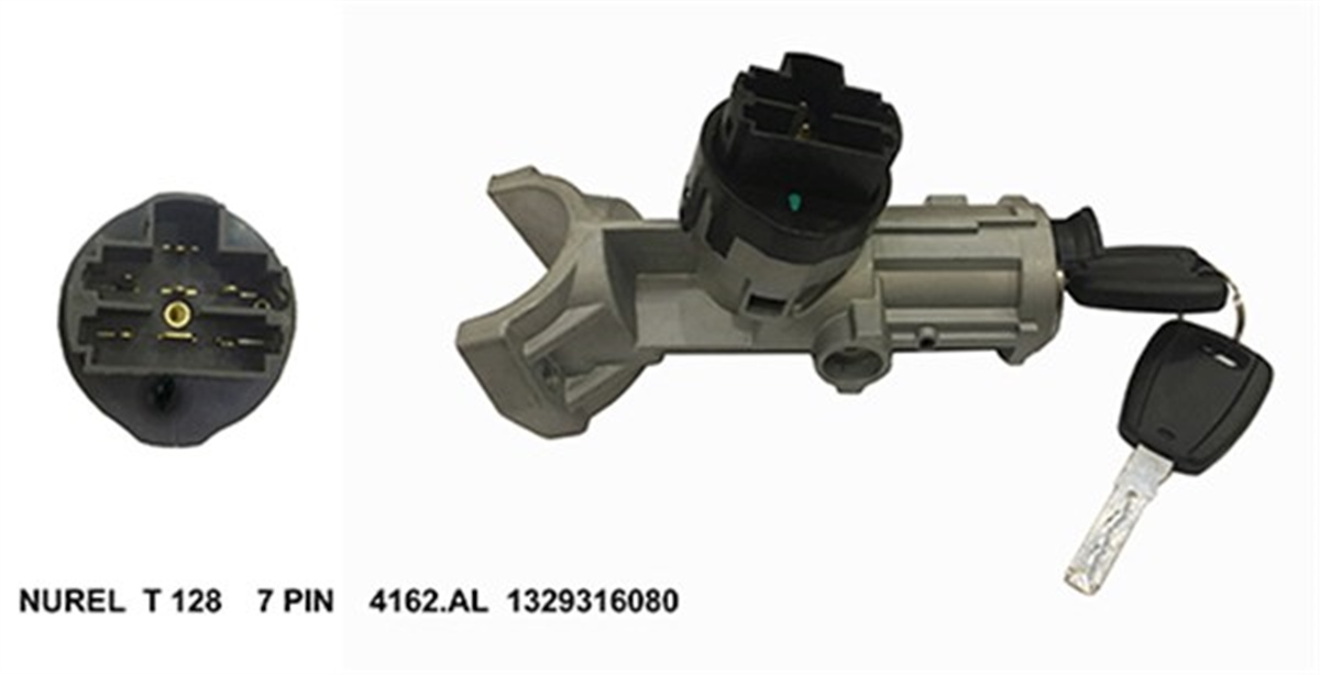 DUCATOKİLİTLİ KONTAK GÖVDESİ KOMPLE ANAHTARLI DUCATO II-BOXER II 07 7 FİŞLİ NUREL T128NURELNUREL T128