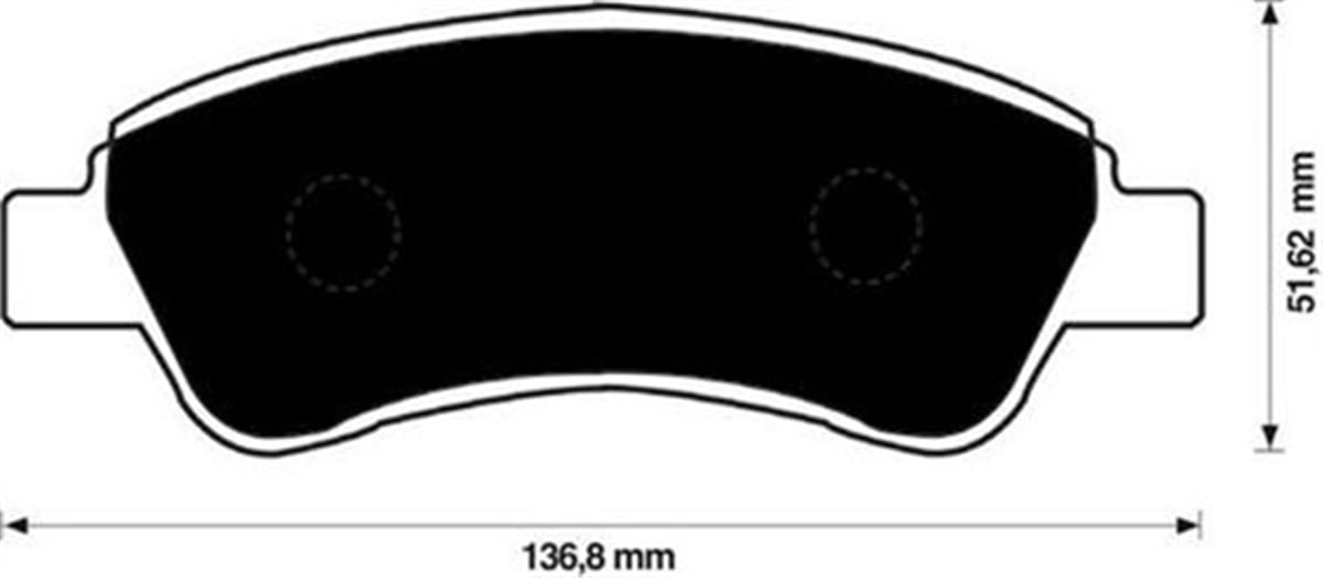 DUCATOÖN BALATA P206-P207-P307-PARTNER-BERLINGO-C2-C3-C4--XSARA YM 03 ARKA DİSK BALATA DUCATO-BOXER 07 MARELLI 323700018900MARELLIMARELLI 323700018900