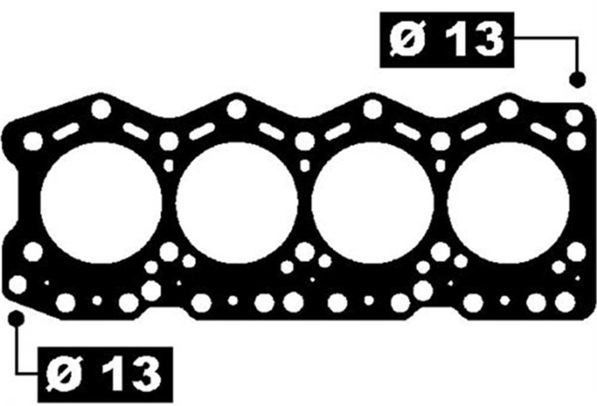 DUCATOSİLİNDİR KAPAK CONTASI DUCATO BOXER 2.5 DZL 1.6 MM. ROYAL 237011RROYALROYAL 237011R